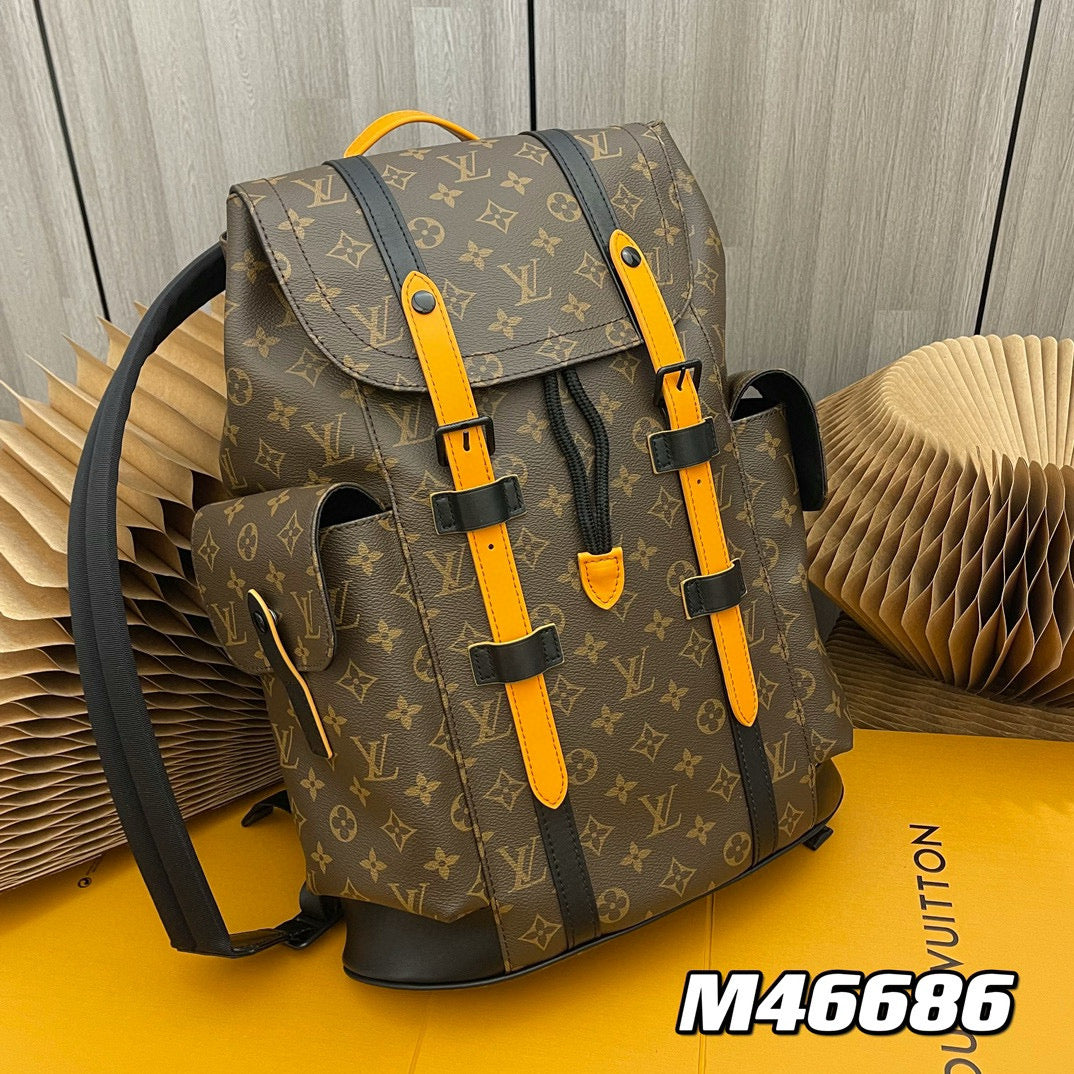 LOUIS VUITTON CHRISTOPHER backpack M46686