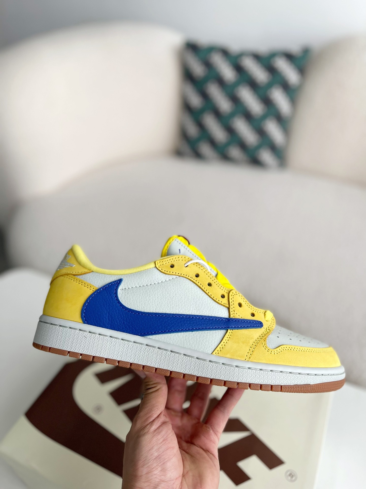 Travis Scott x jJordan Air jordan 1 Low Golf 6.0 Sneakers