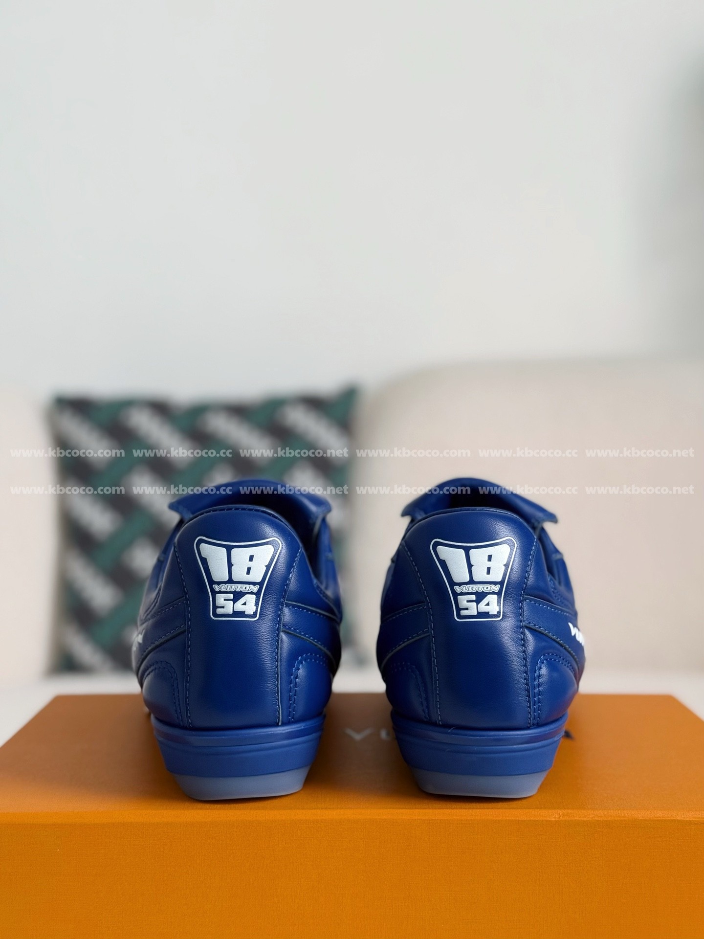 【#4248】LV Footprint Soccer Sneaker