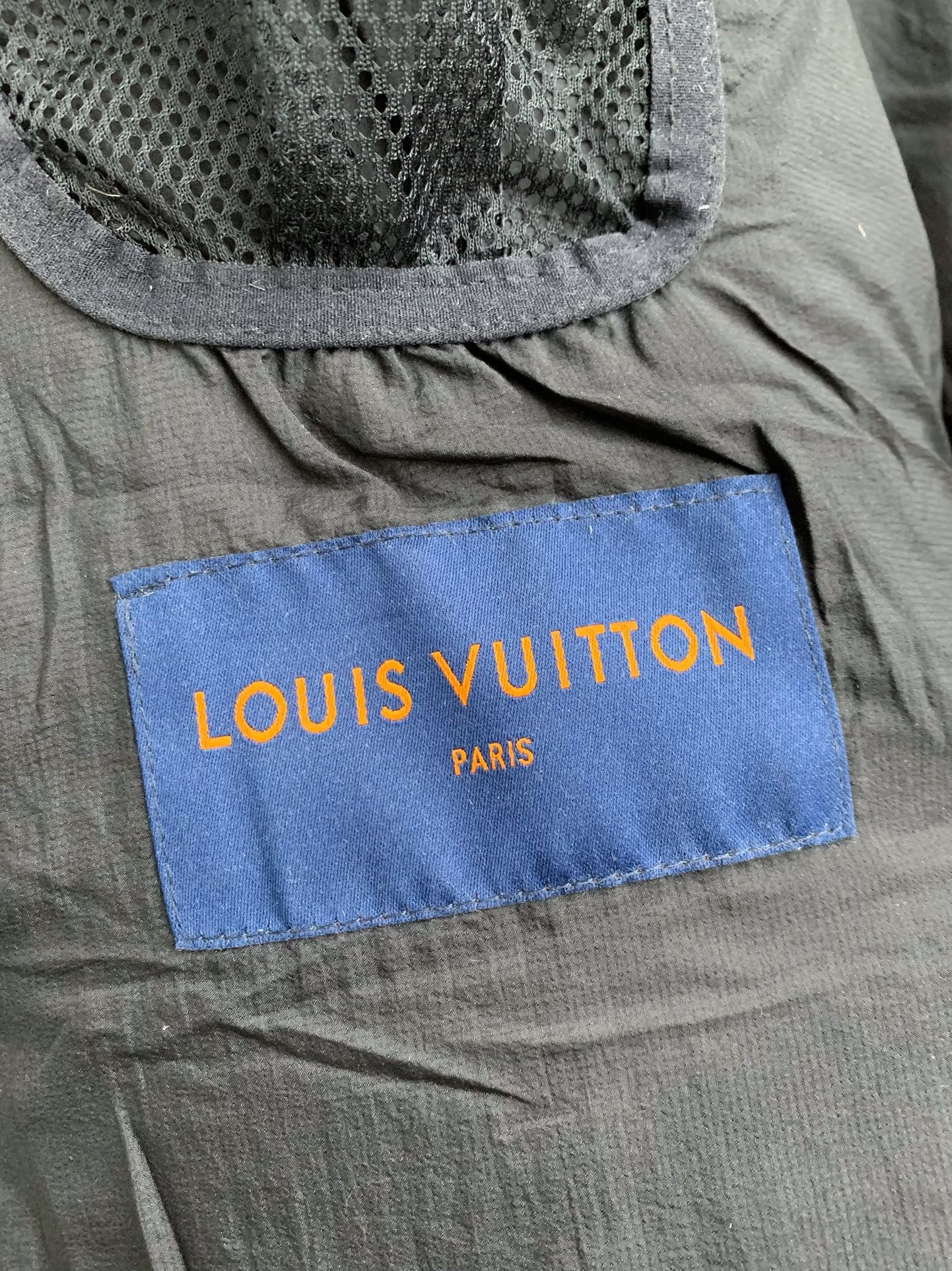 Louis Vuitton 24s warm color changingfabric men's down jacket