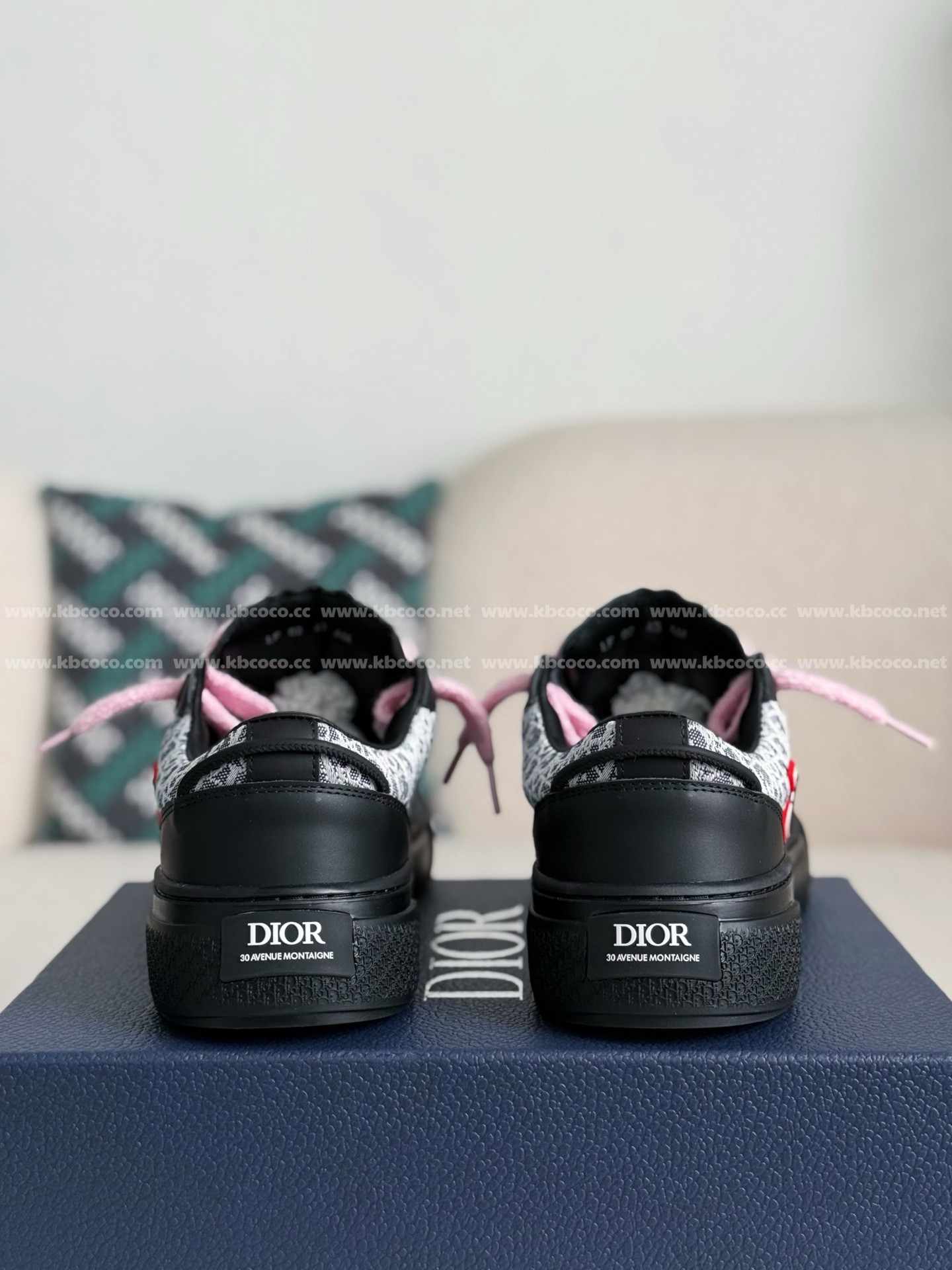 【#4564】 Dior B33 Leather Sneakers