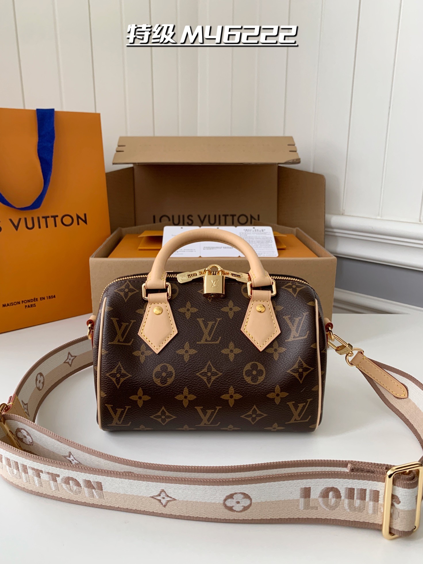 Louis Vuitton Speedy Bandoulière 20 M46222 Top Quality