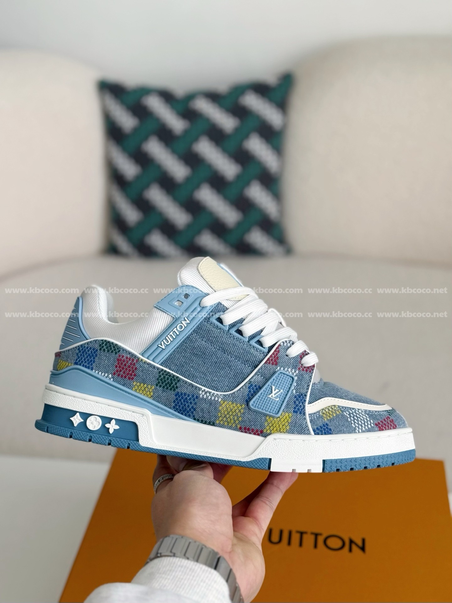 【#4431】 LOUIS VUITTON TRAINER SNEAKERS