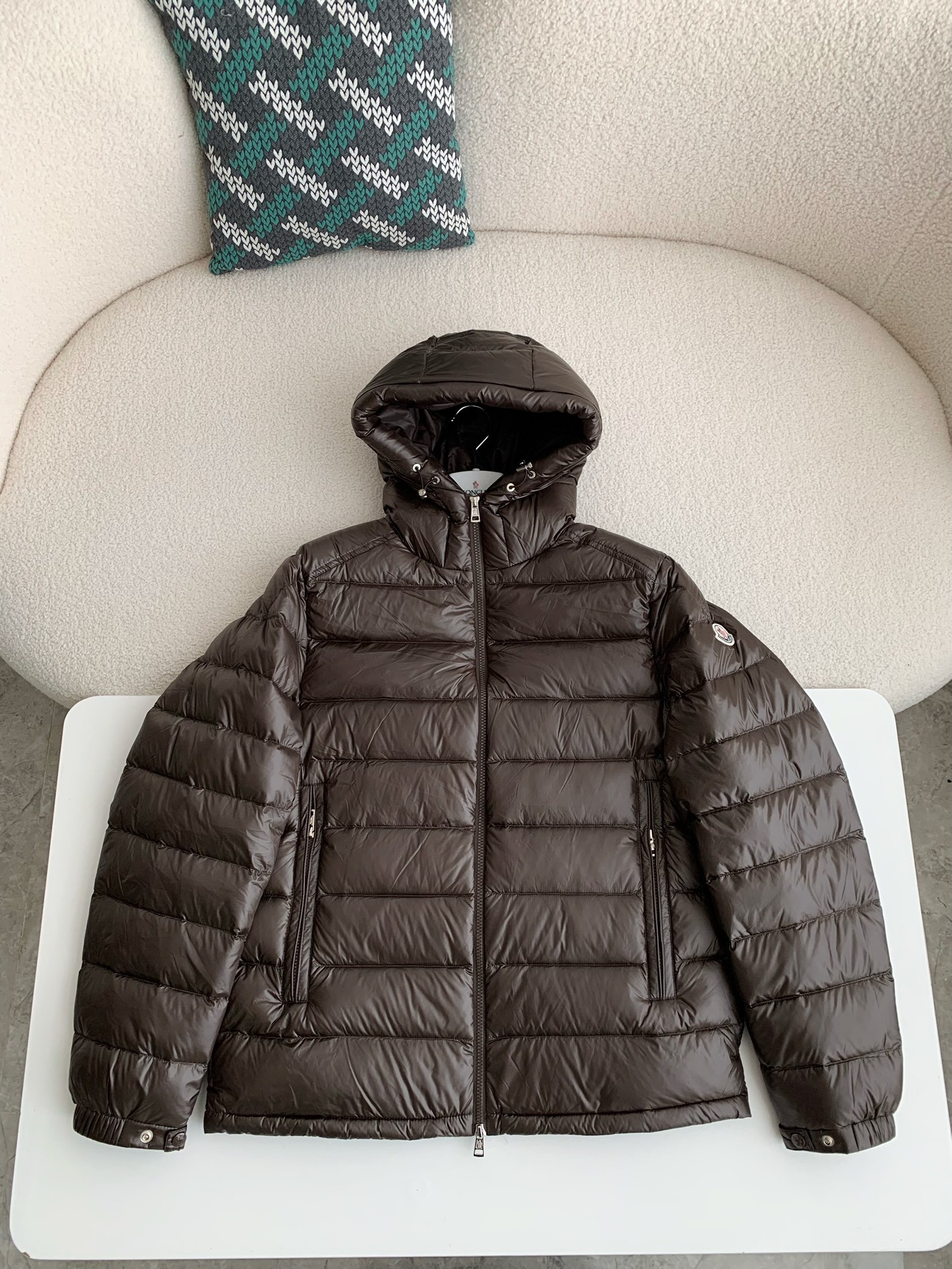 【#3665】Moncler Short men's down jacket