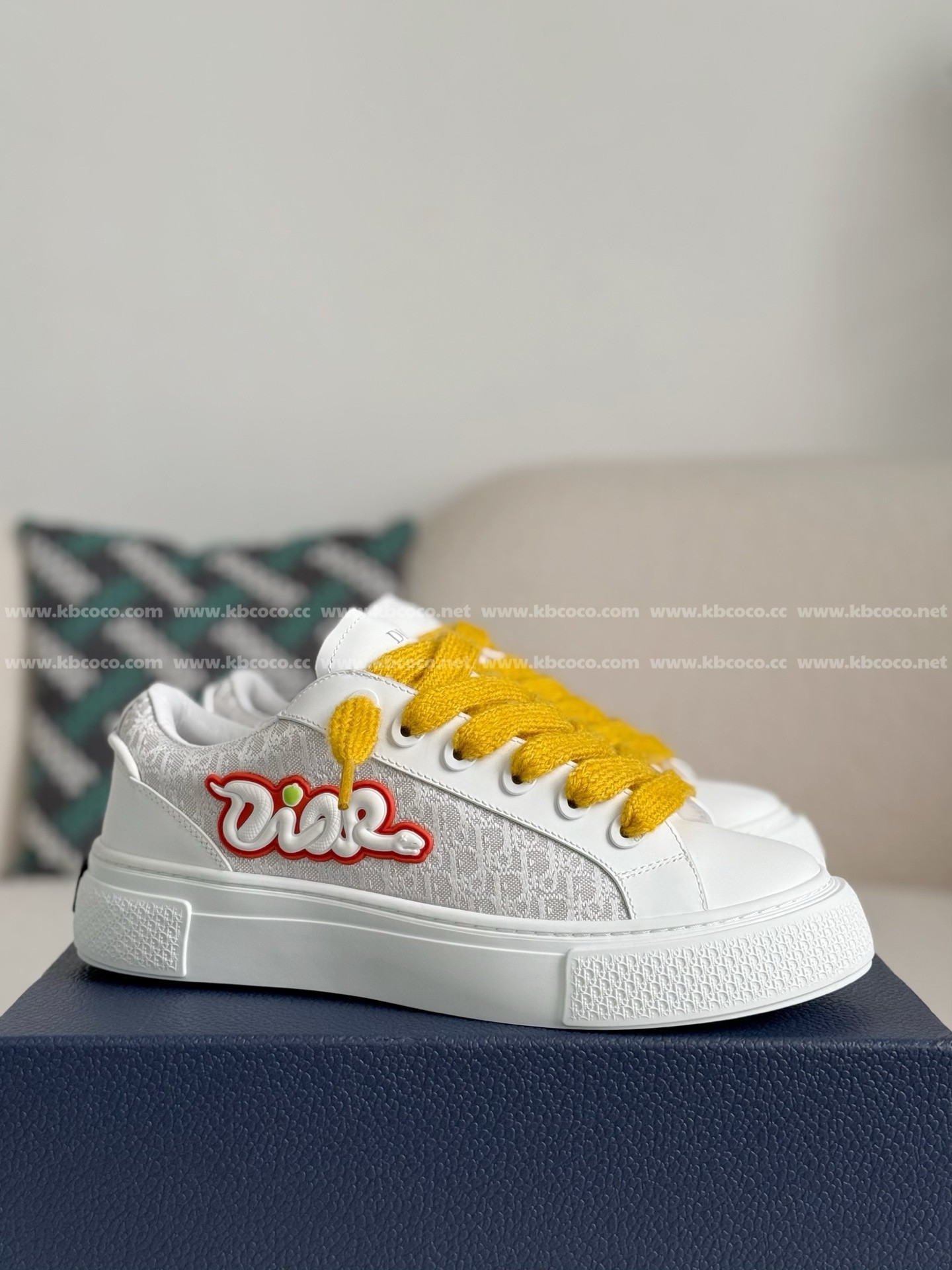 【#4562】 Dior B33 Leather Sneakers