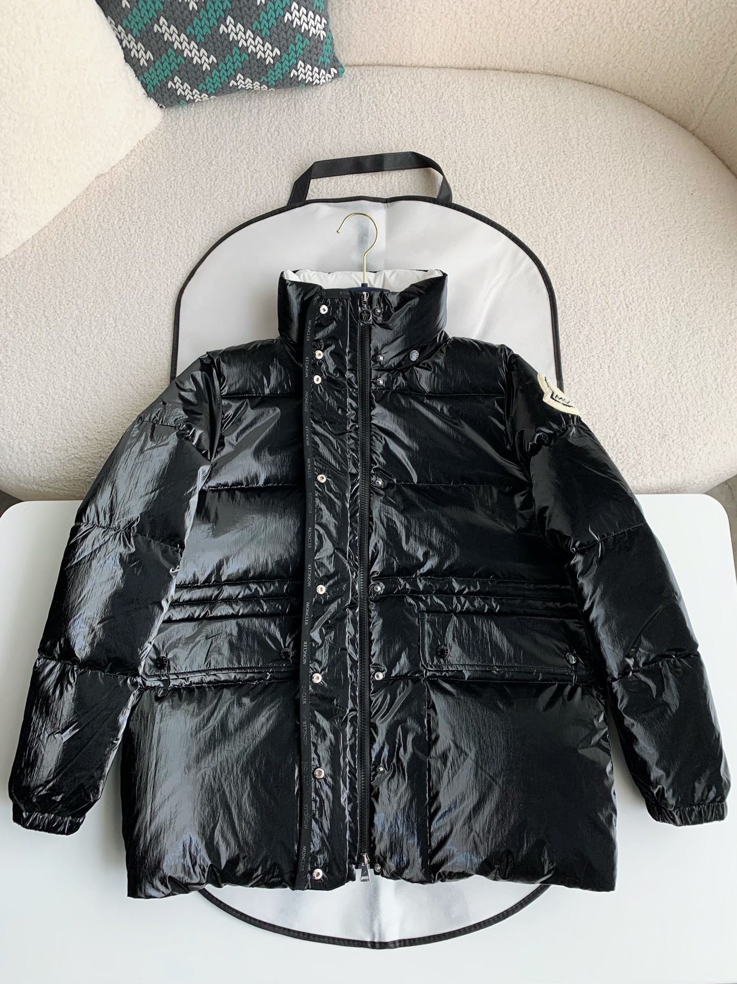 【#2358】Moncler Short men's down jacket