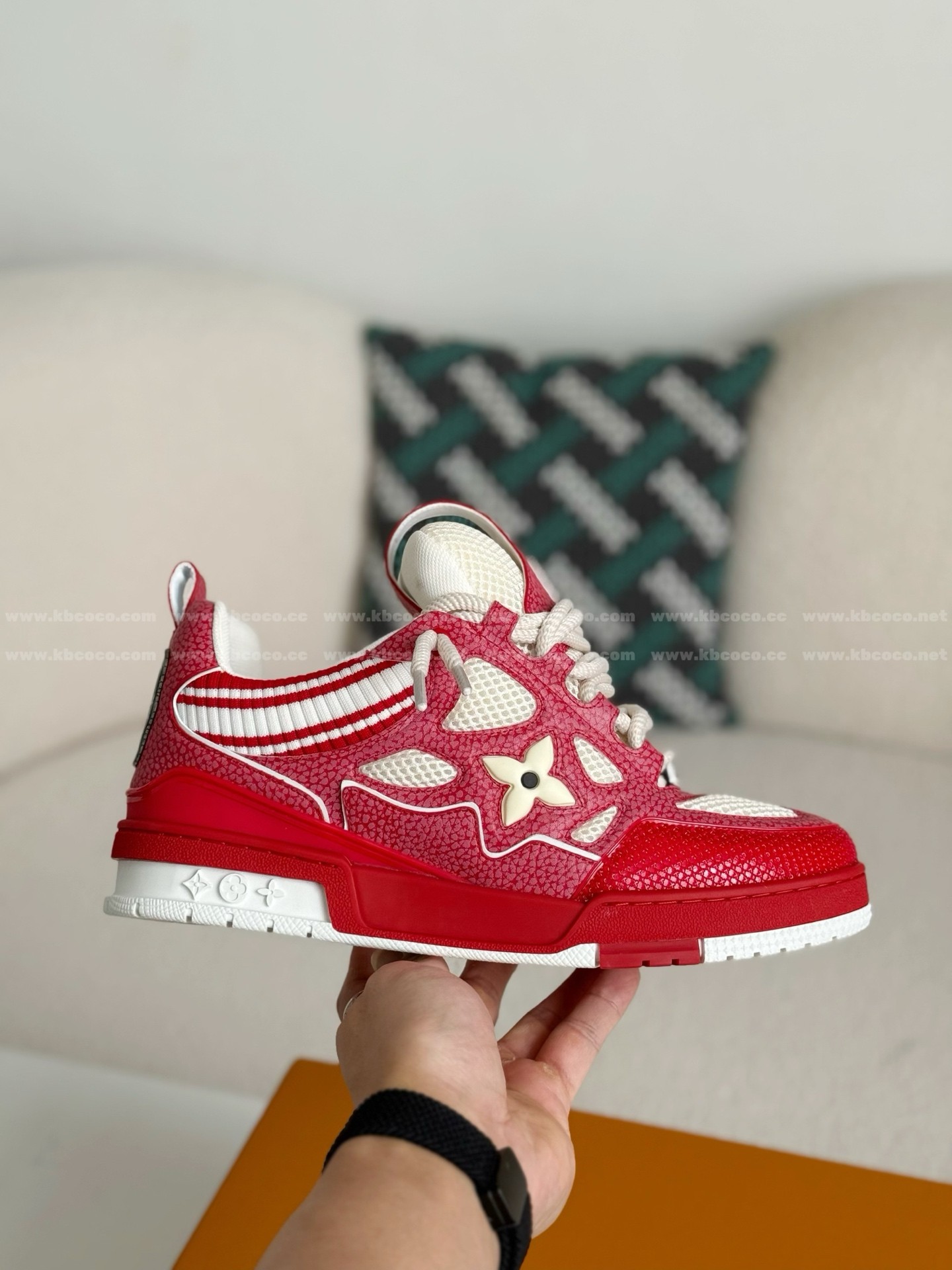 【#5857】Louis Vuitton Skate Sneakers