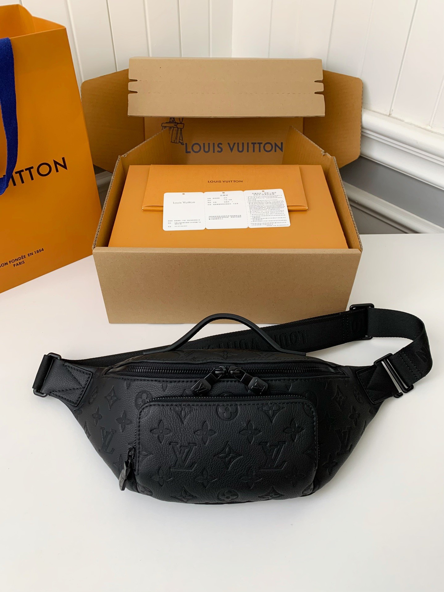 New Louis Vuitton RUSH waist bag M47058