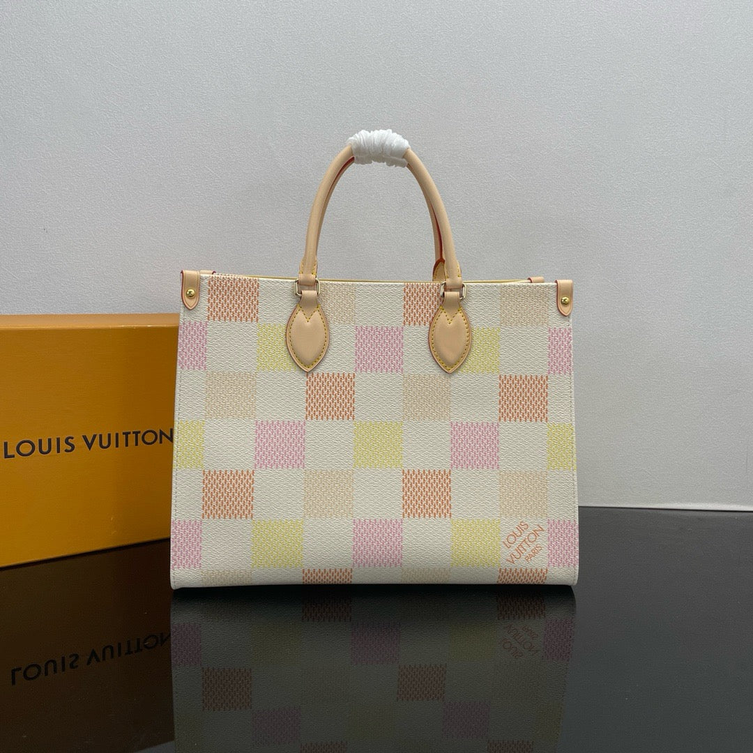 LOUIS VUITTON ONTHEGO MM Tote bag/top quality N40518