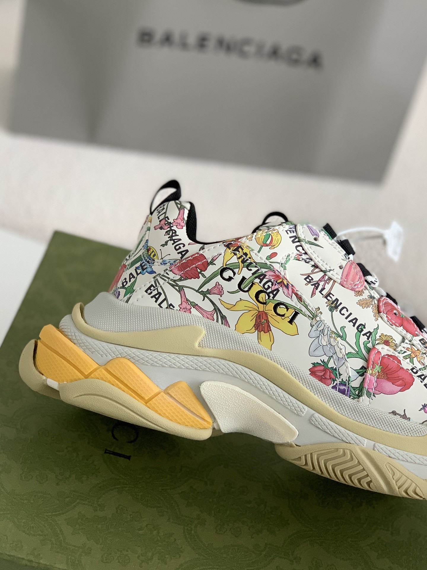 Gucci X Balenciaga Triple S Sneakers