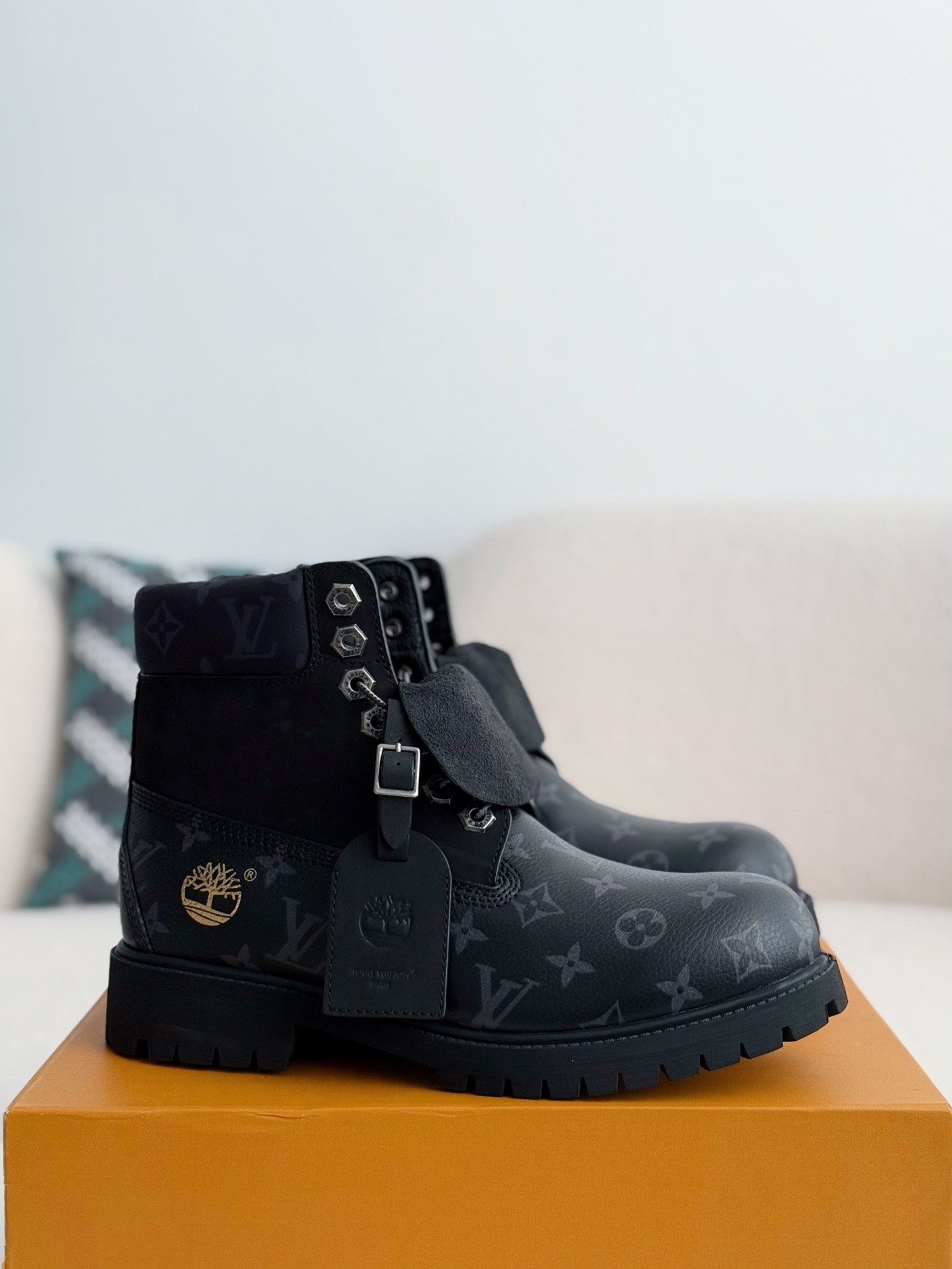 [#3805」 Louis Vuitton xTimberland boots/Martin boots/boots