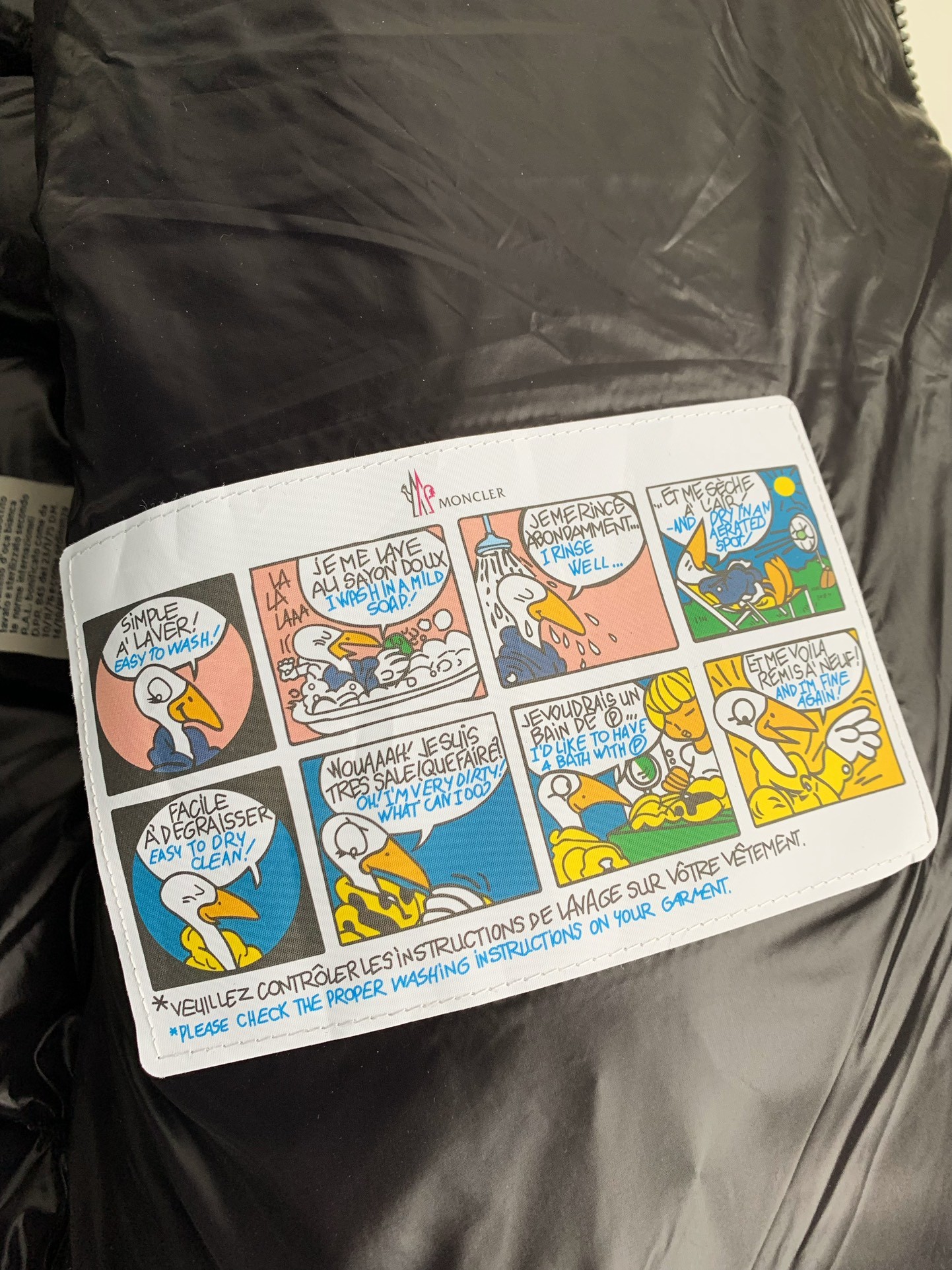 【#2094】Moncler Short men's down jacket