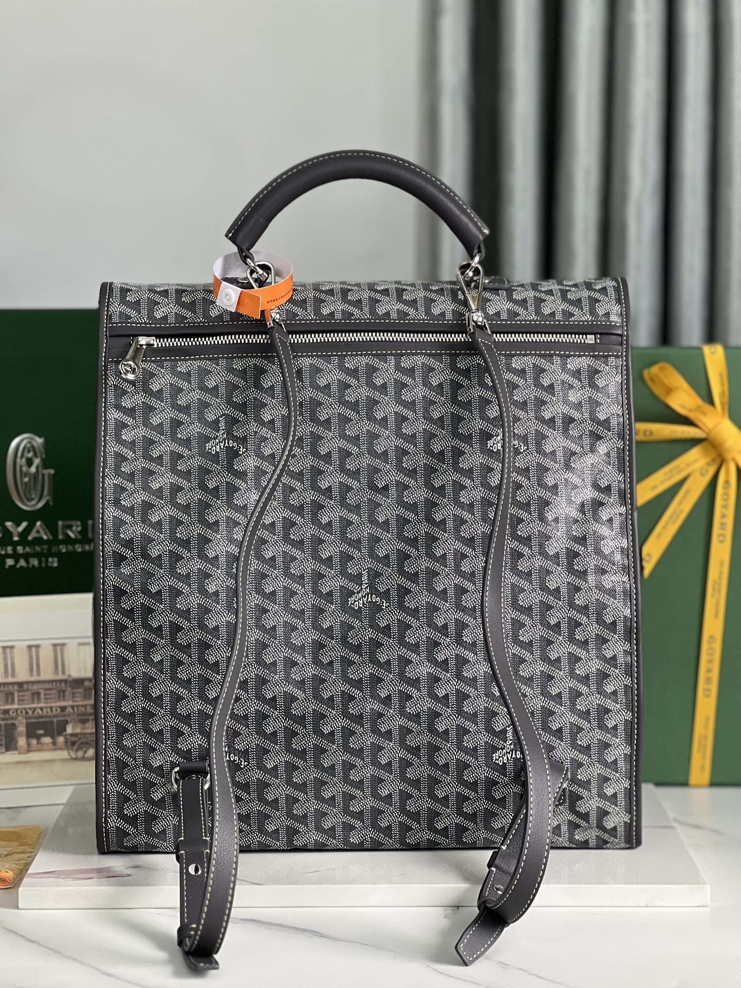 Goyard Limited Edition Bucket Saint Leger Folding Backpack