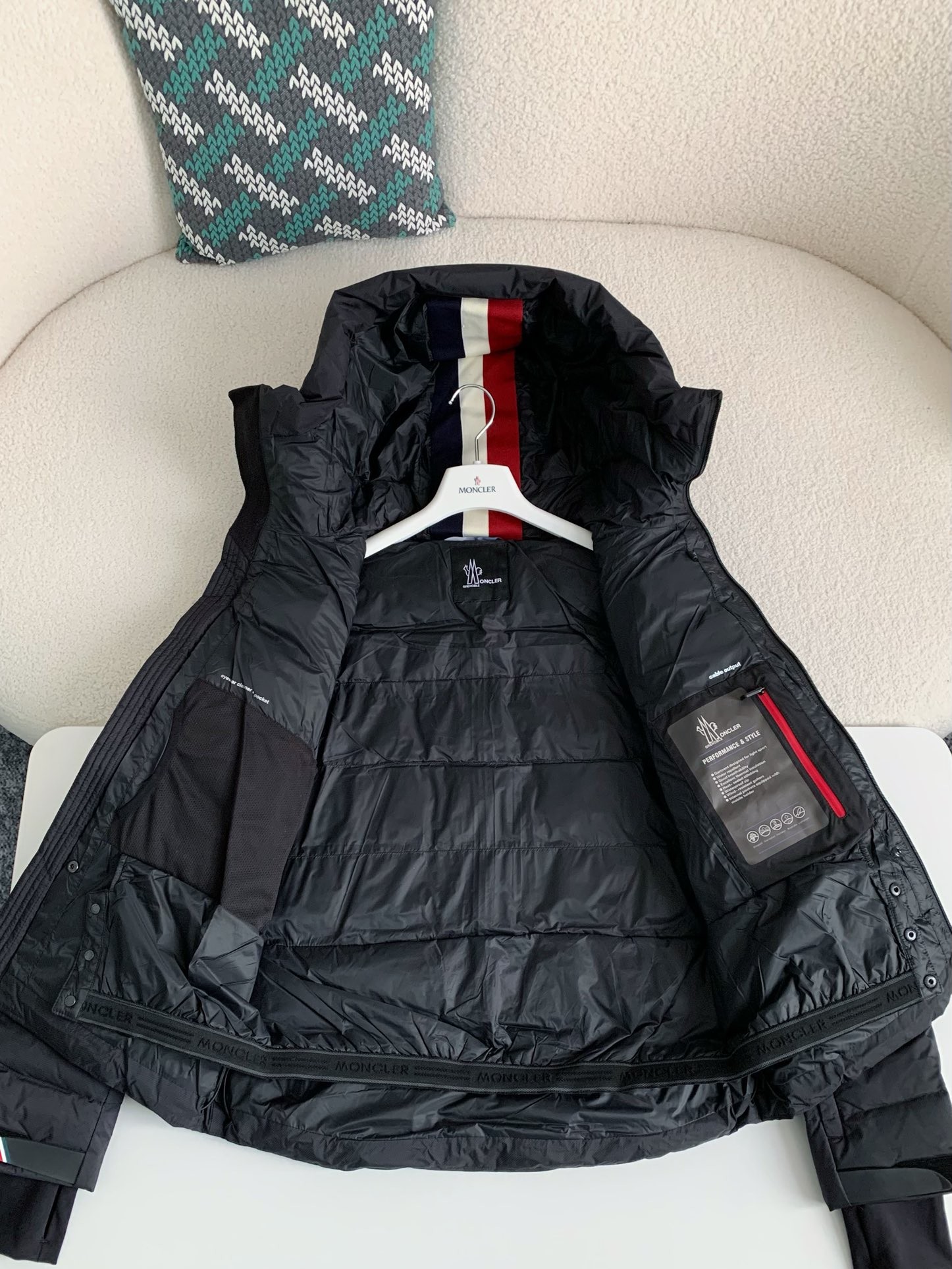 【#3913】Moncler Grenoble Nylon Hooded Down Jacket
