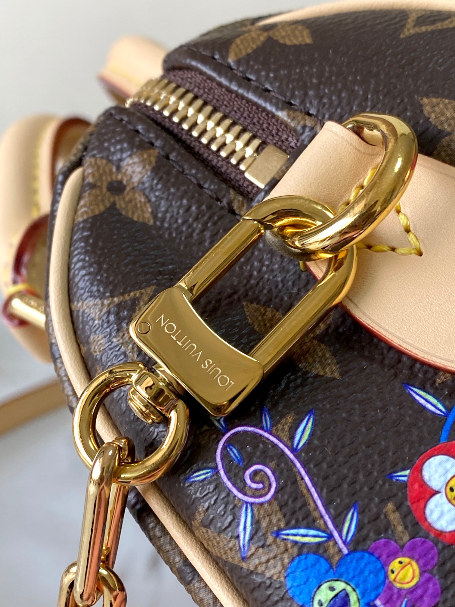 LOUIS VUITTON x Takashi Murakami Speedy Bandoulière 20 Handbag/Top Quality M14175