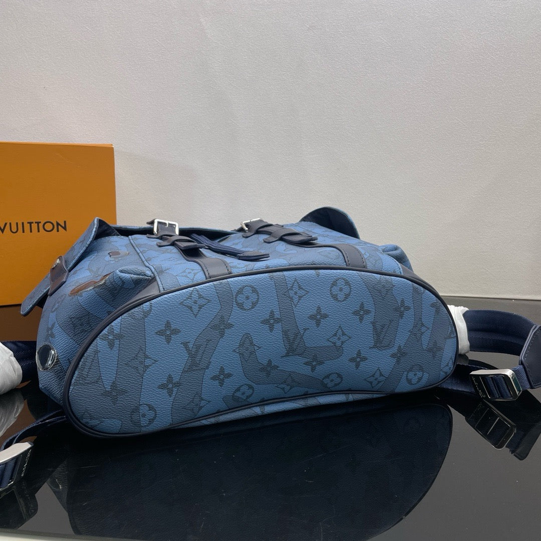LOUIS VUITTON CHRISTOPHER MM Backpack/Top Quality M22636