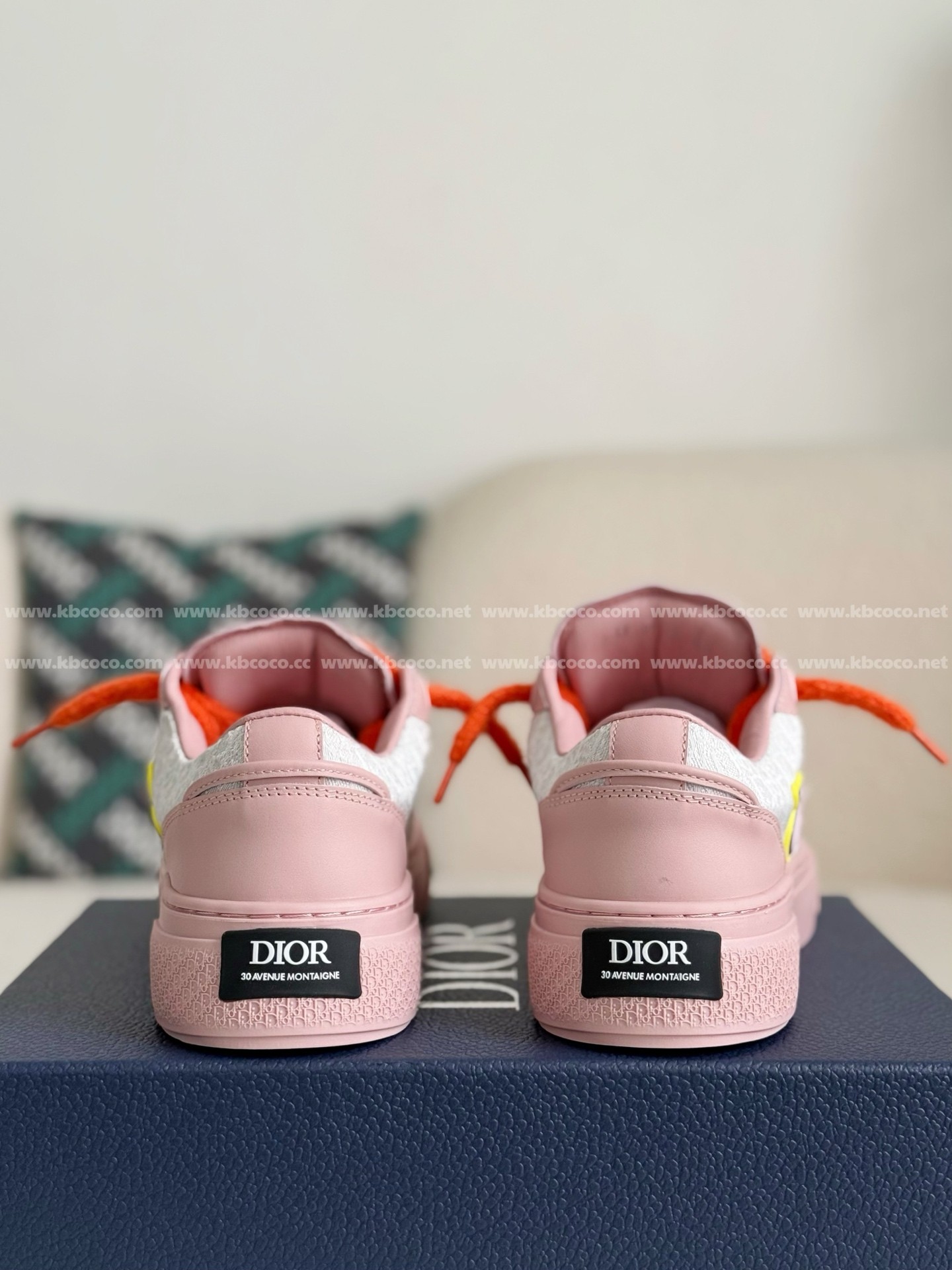 【#4563】 Dior B33 Leather Sneakers
