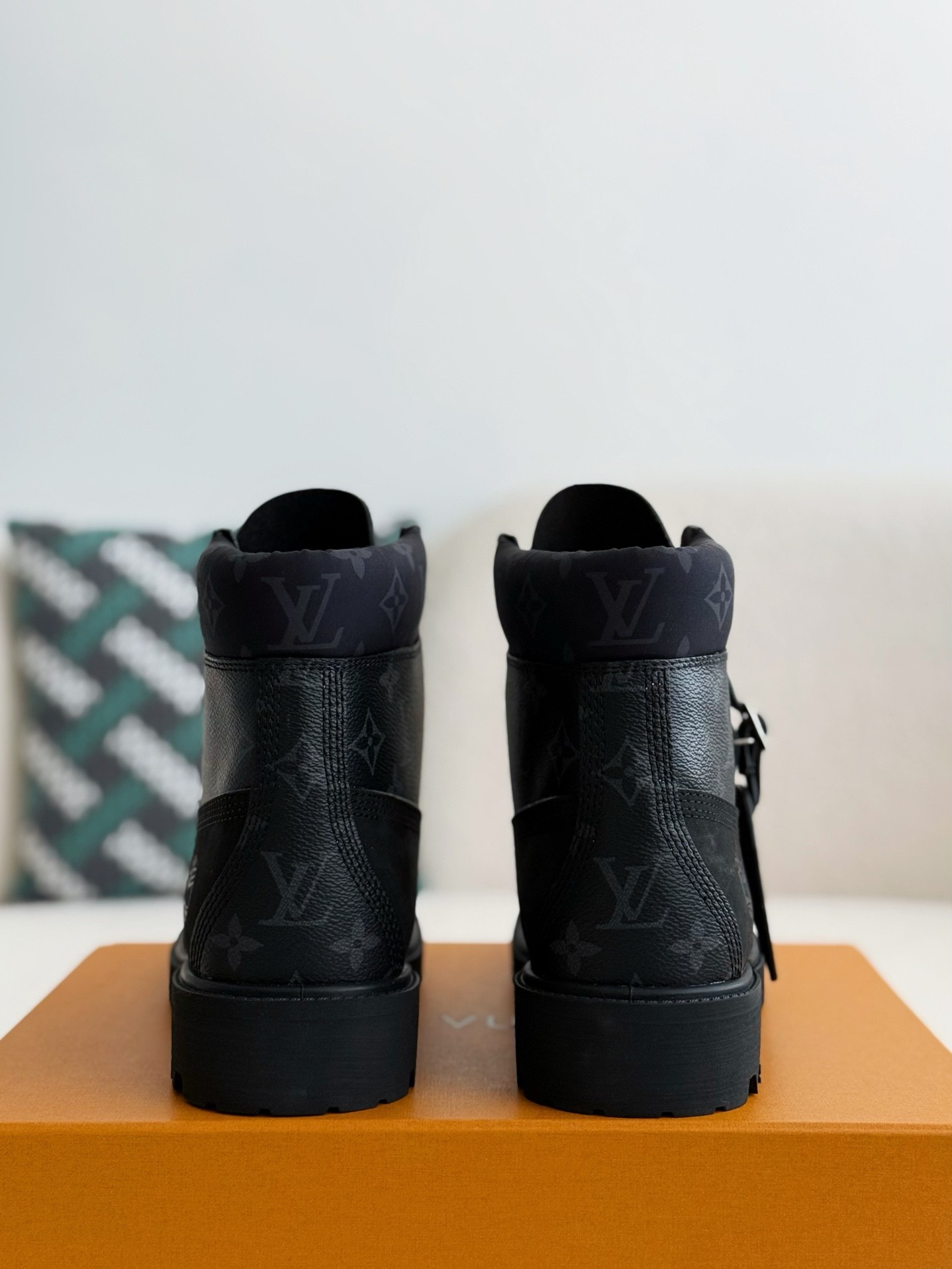 [#3839| Louis Vuitton xTimberland boots/Martin boots/boots