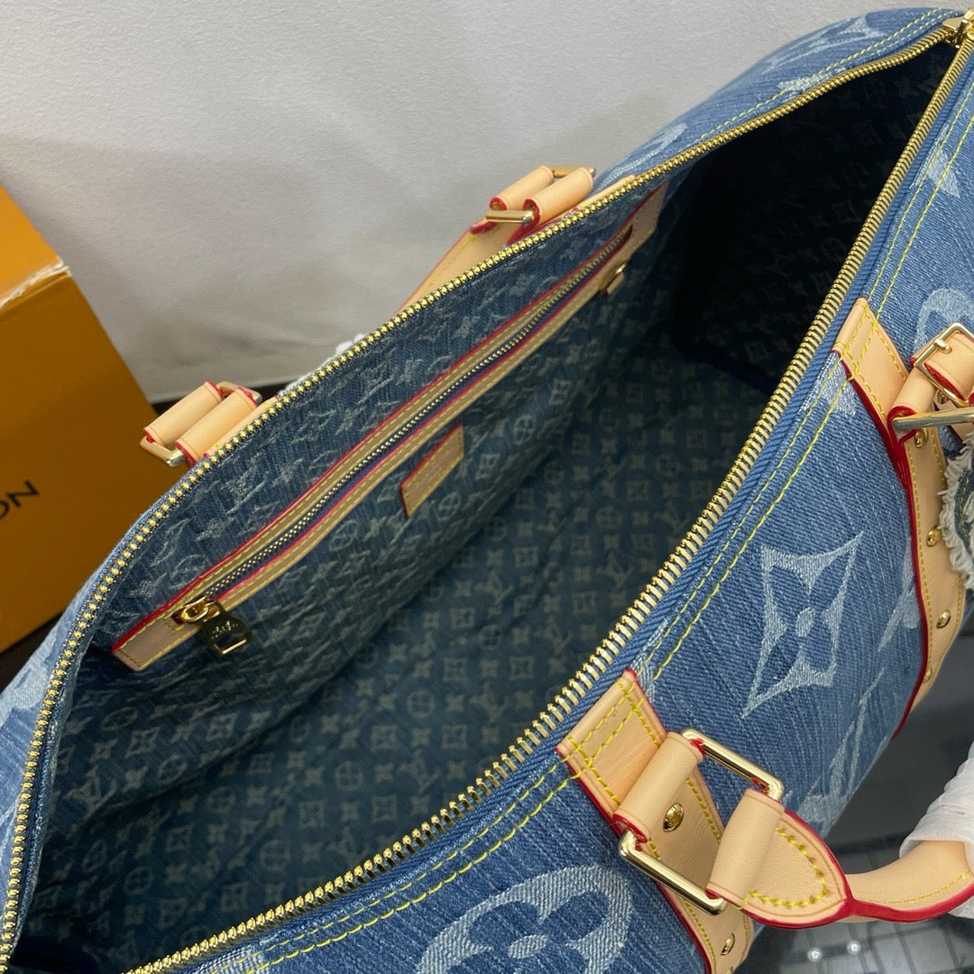 LOUIS VUITTON keepall Bandoulière 45 Backpack/Top Quality M24315