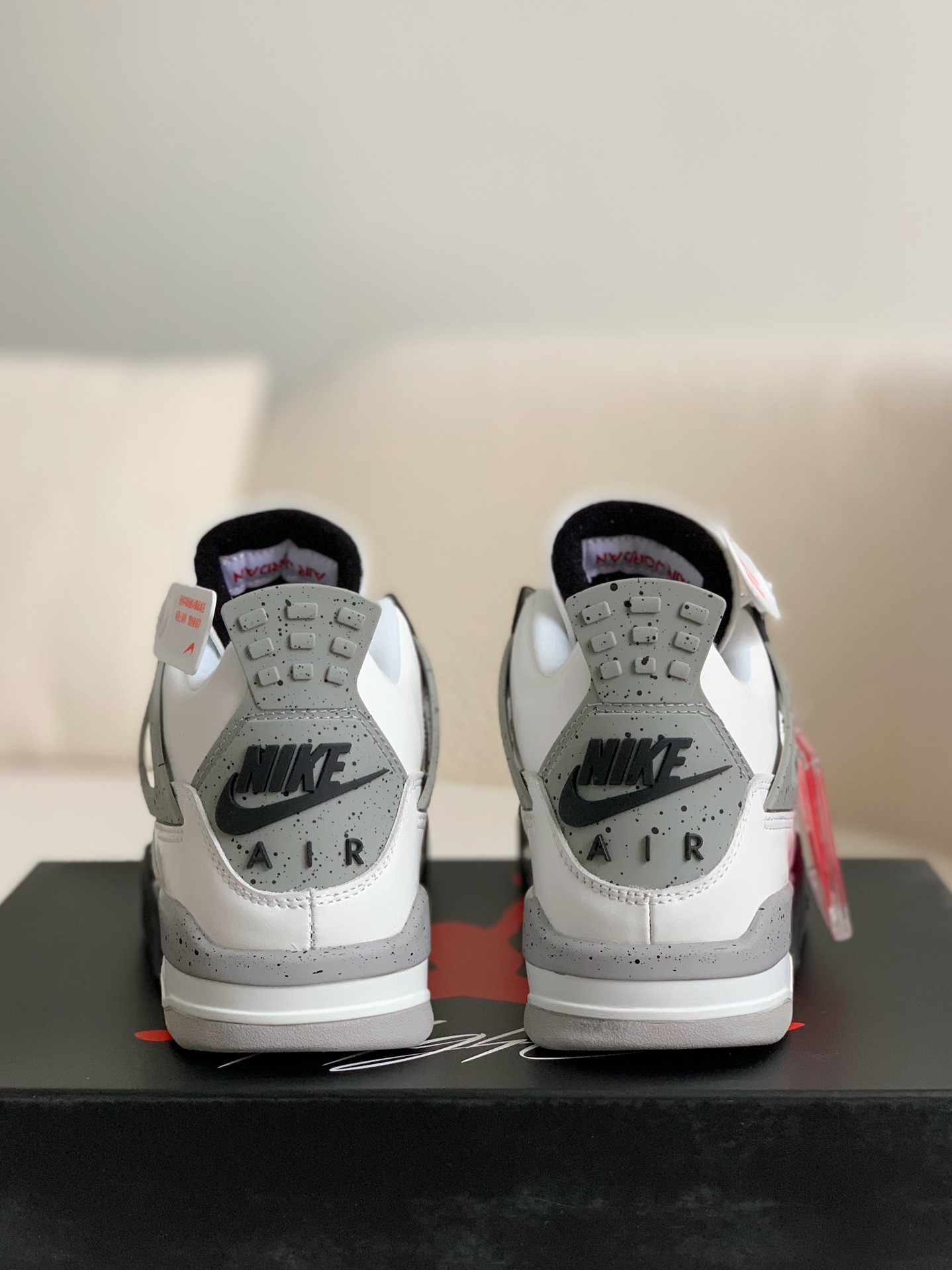 Jordan 4 Aj4 Sneakers Retro Oreo