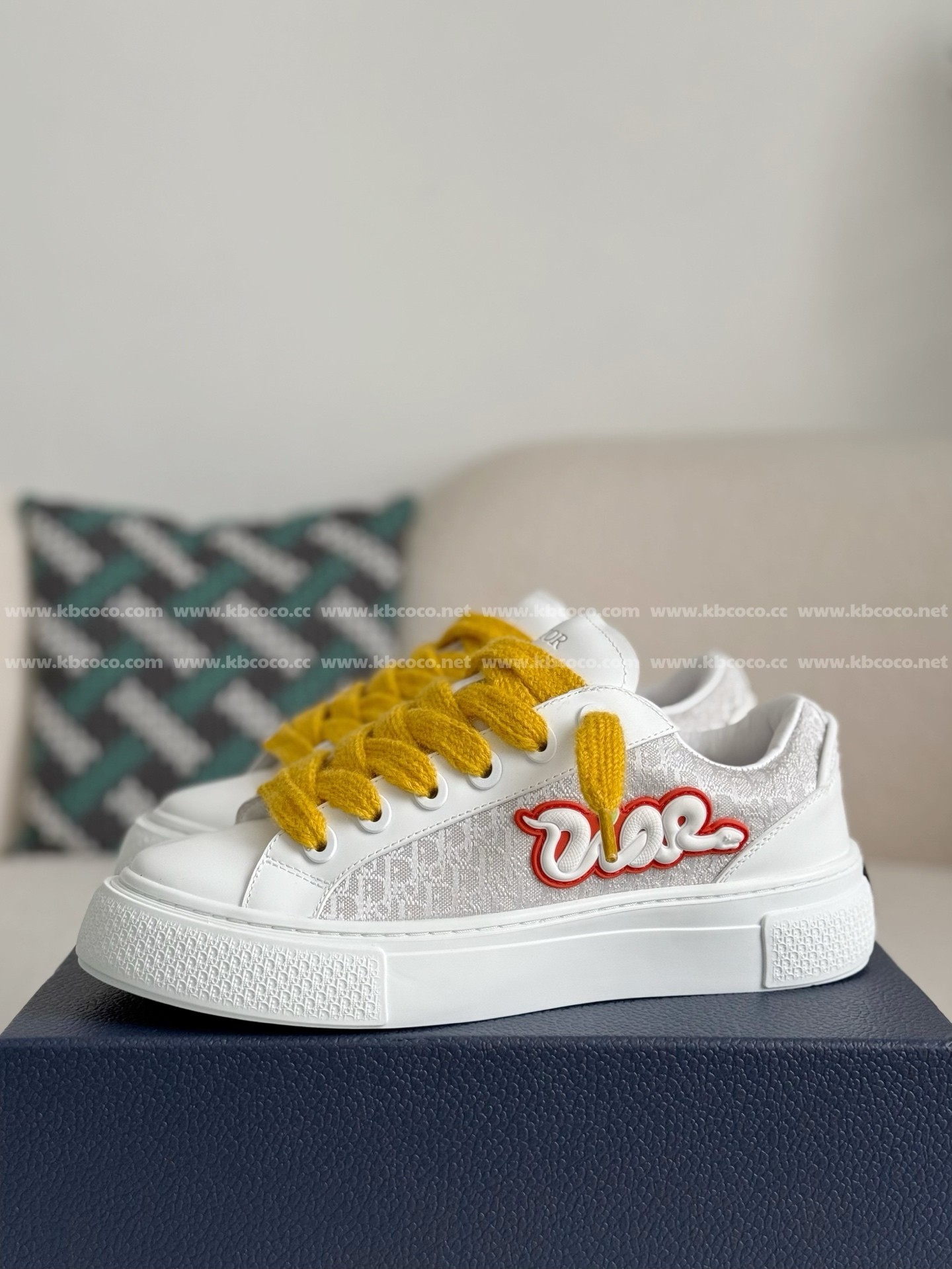 【#4562】 Dior B33 Leather Sneakers