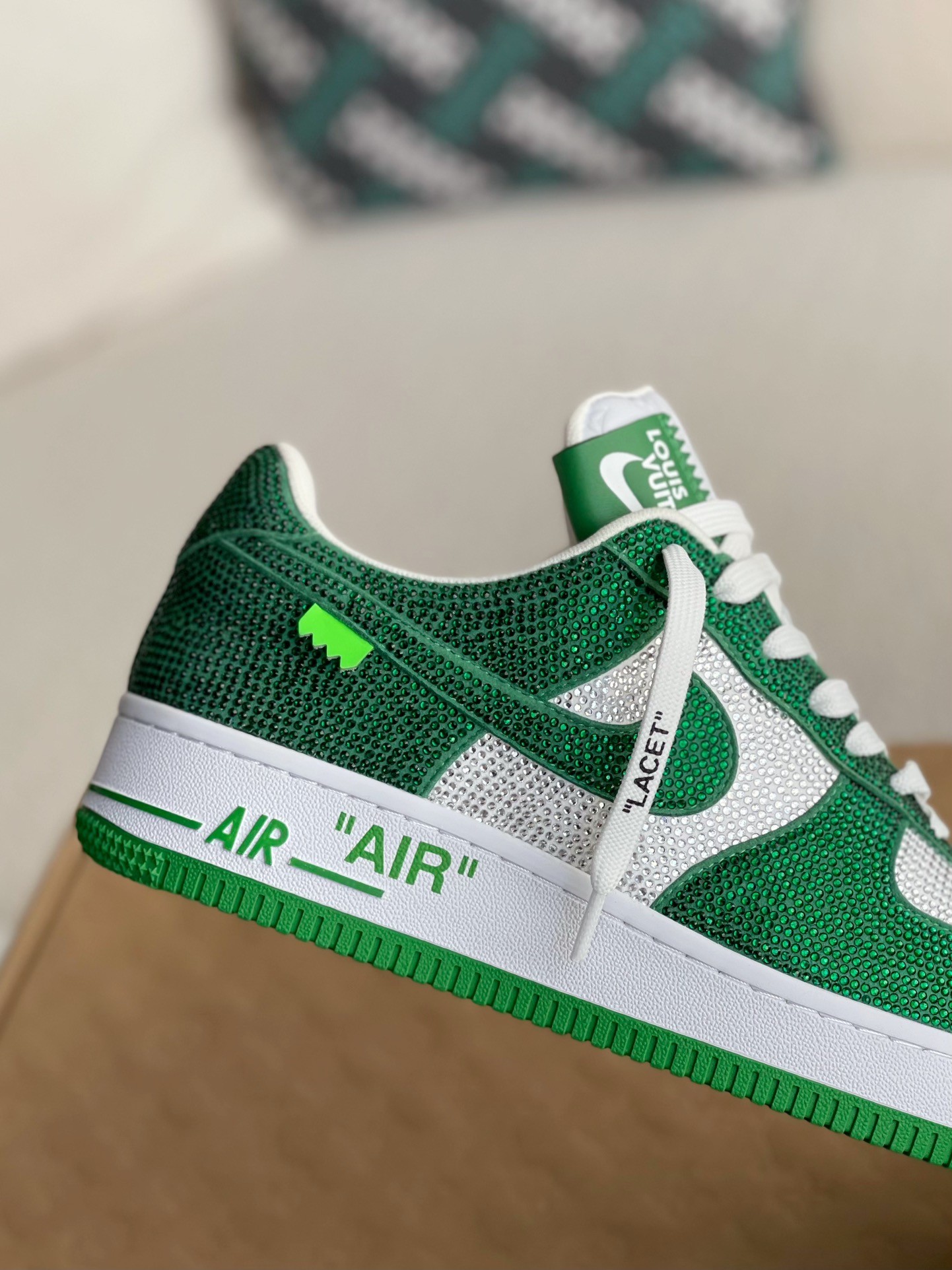 LOUIS VUITTON x NIKE AIR FORCE 1 SNEAKER