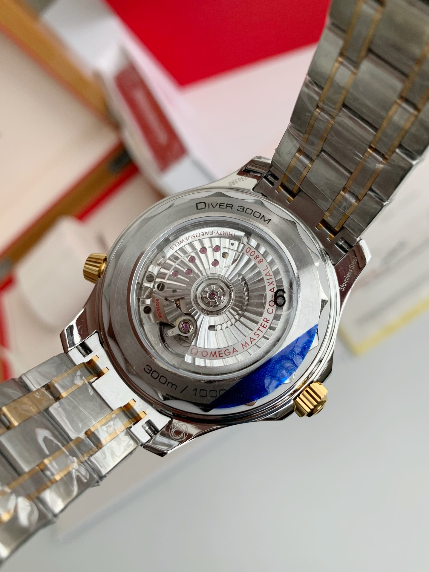 【#3654】Omega Seahorse Series 300-meter dive wristwatch,43.5mm