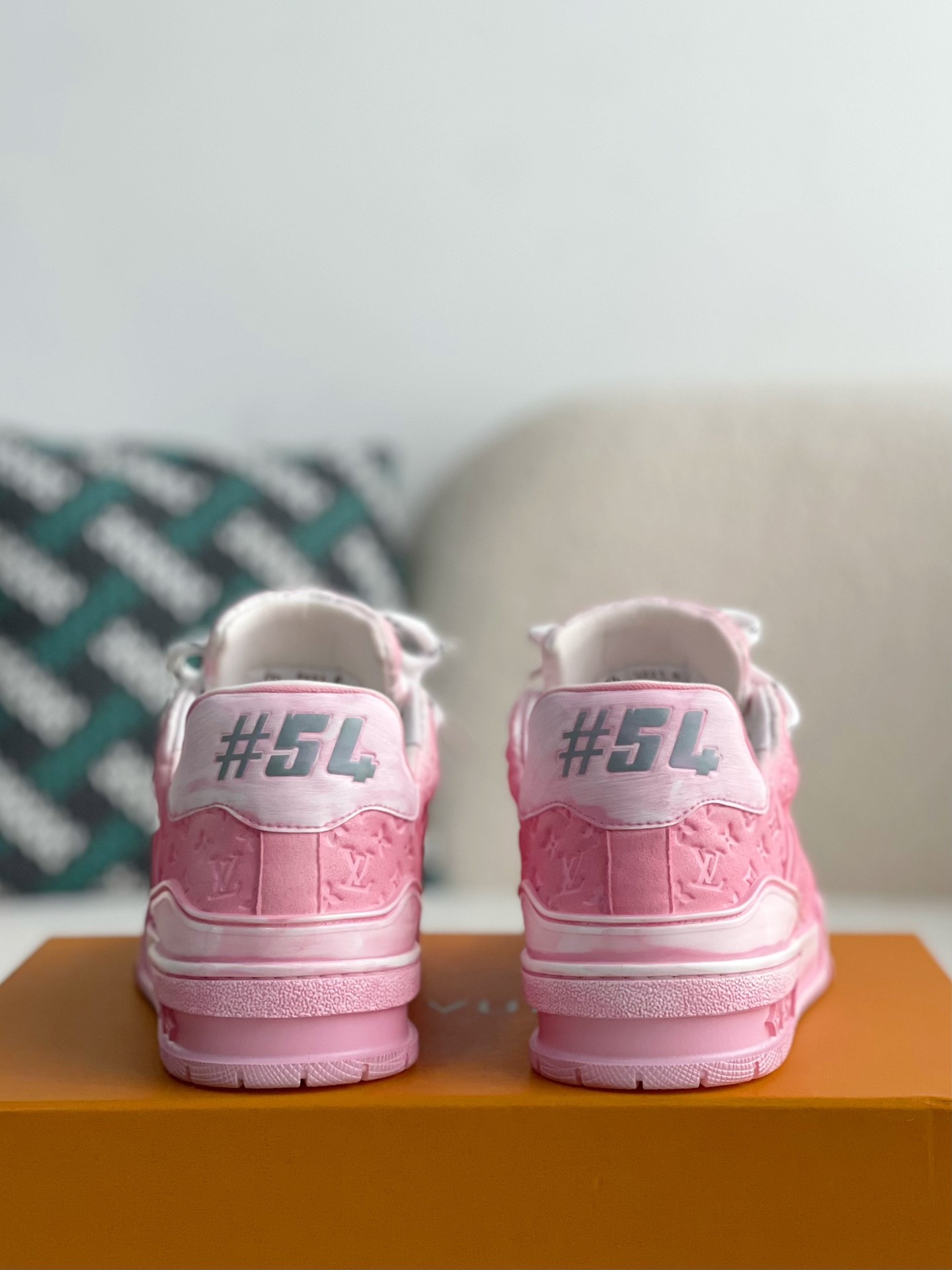 [#3565」 LOUIS VUITTON TRAINER SNEAKERS