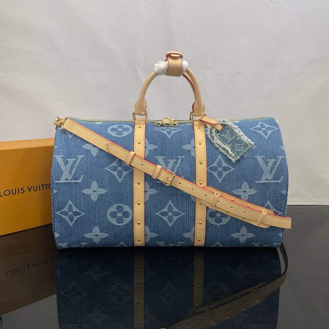 LOUIS VUITTON keepall Bandoulière 45 Backpack/Top Quality M24315