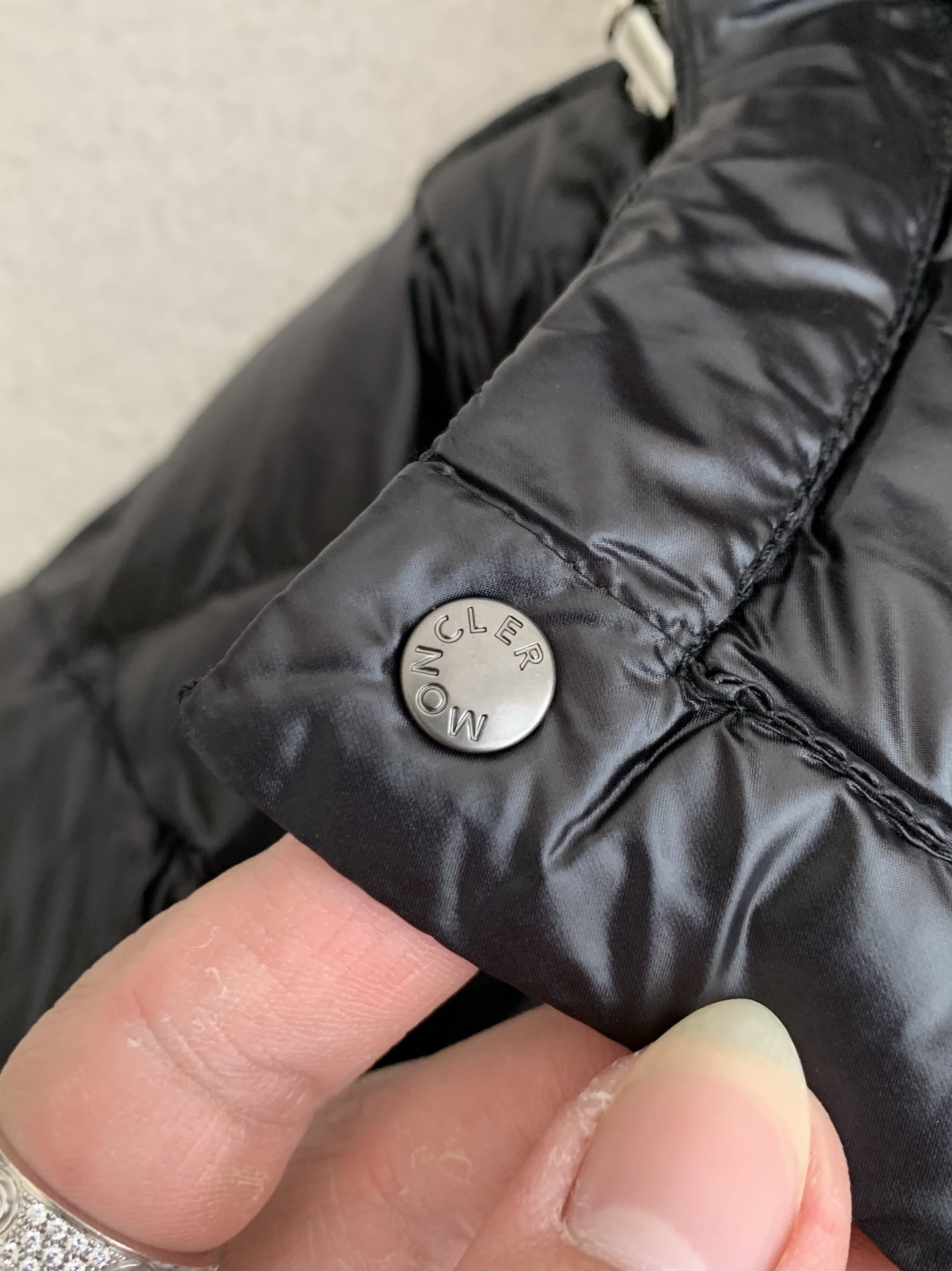 【#3671】Moncler Short men's down jacket