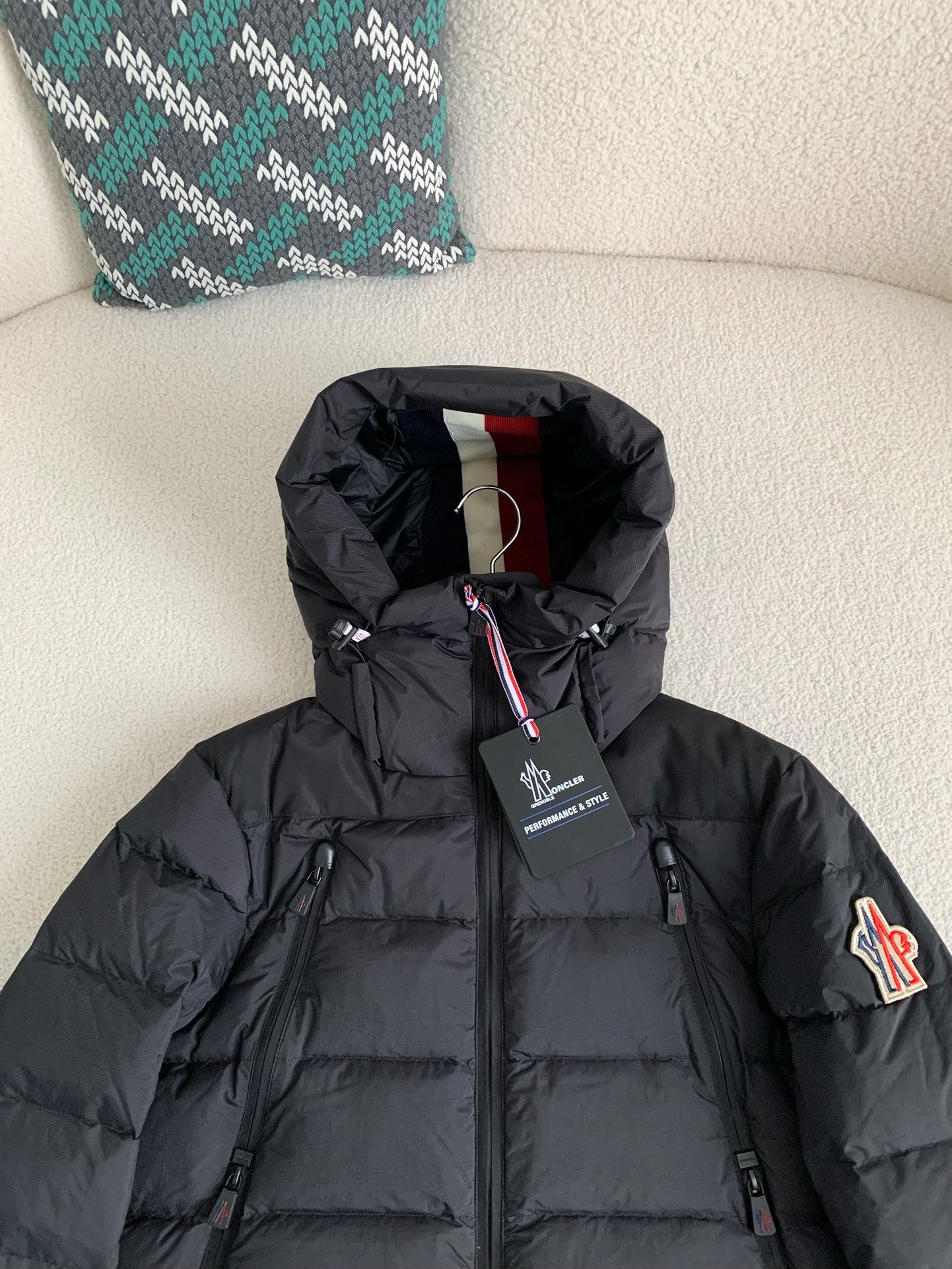 【#3913】Moncler Grenoble Nylon Hooded Down Jacket