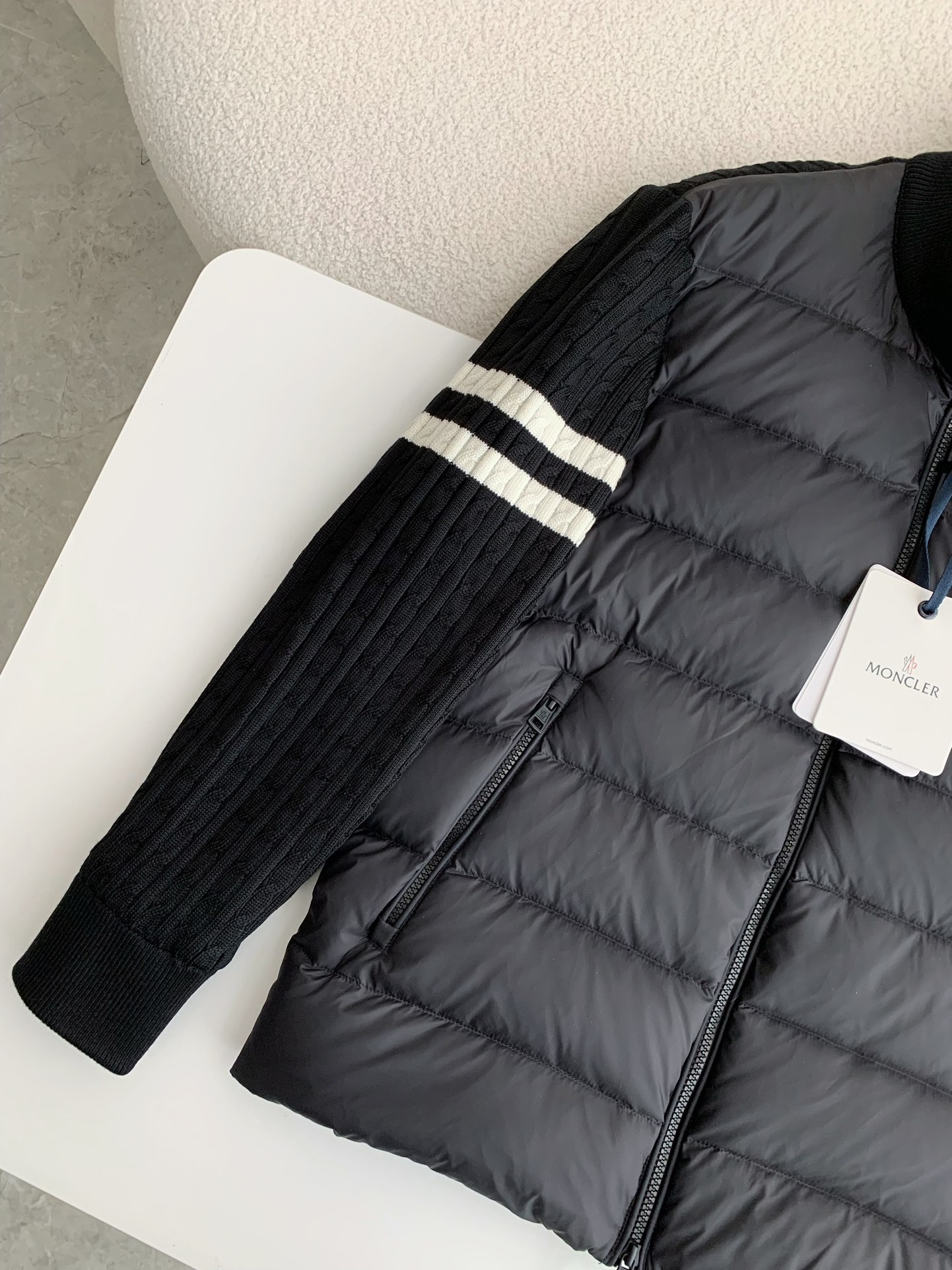 【#3667】Moncler Short men's down jacket