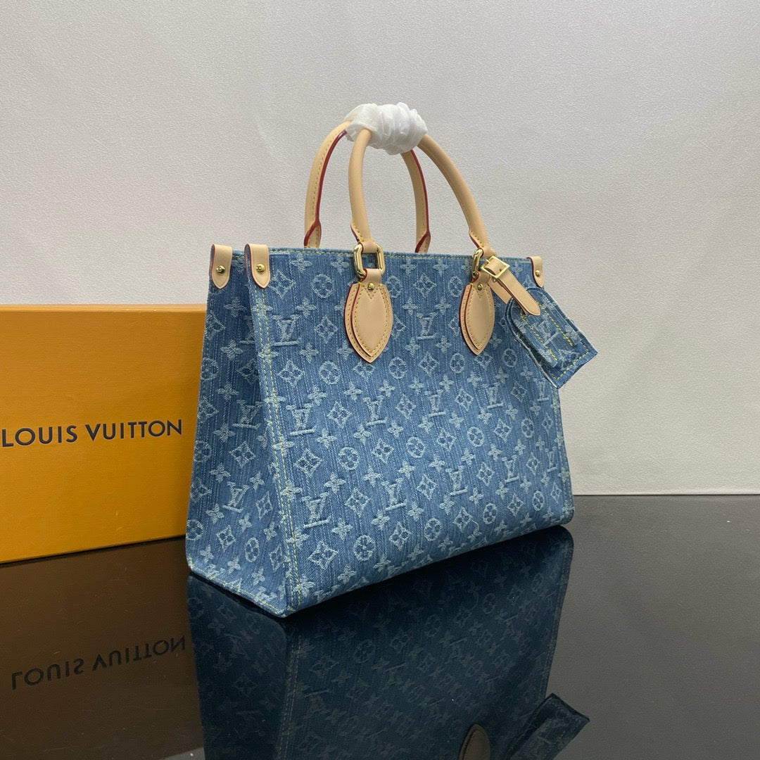 LOUIS VUITTON ONTHEGO MM Tote/Top Quality M46871