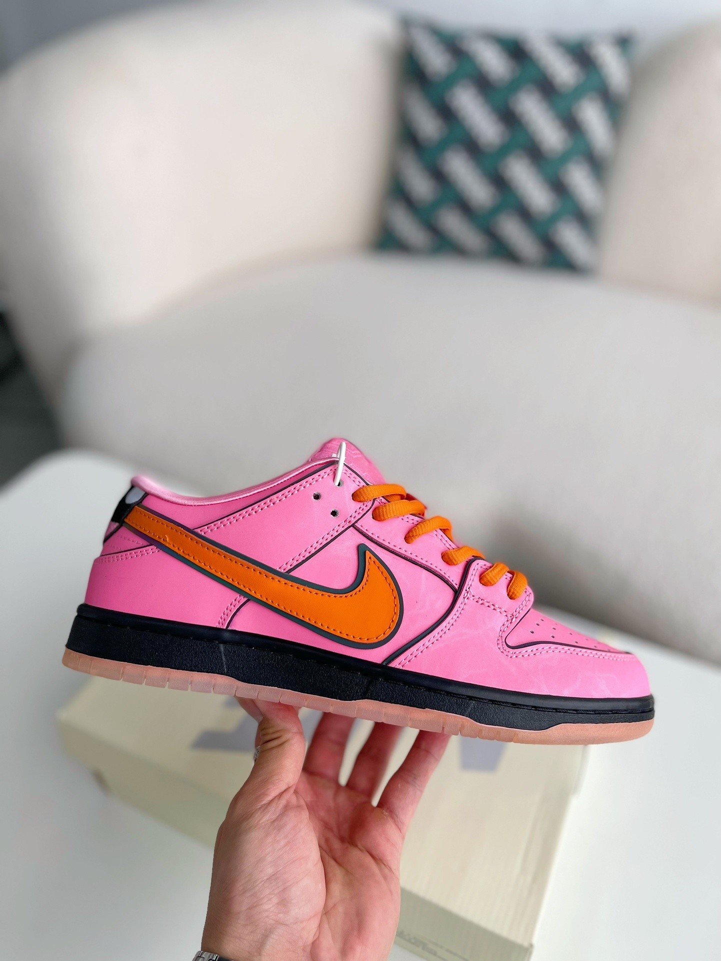 【#3606】 Nike Dunk x Powerpuff GirlsSB Joint The Powerpuff Girls Casual sneakers