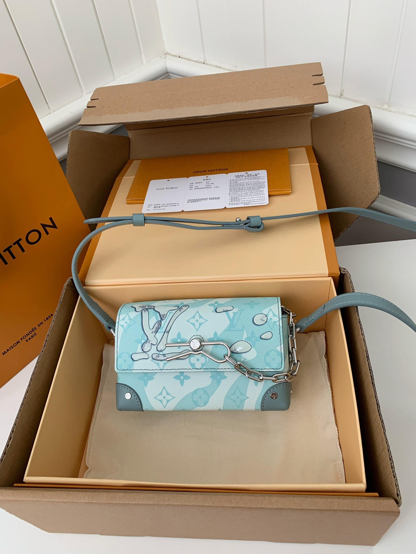 Louis Vuitton STEAMER Mini Men's Handbag M22637 Top Quality