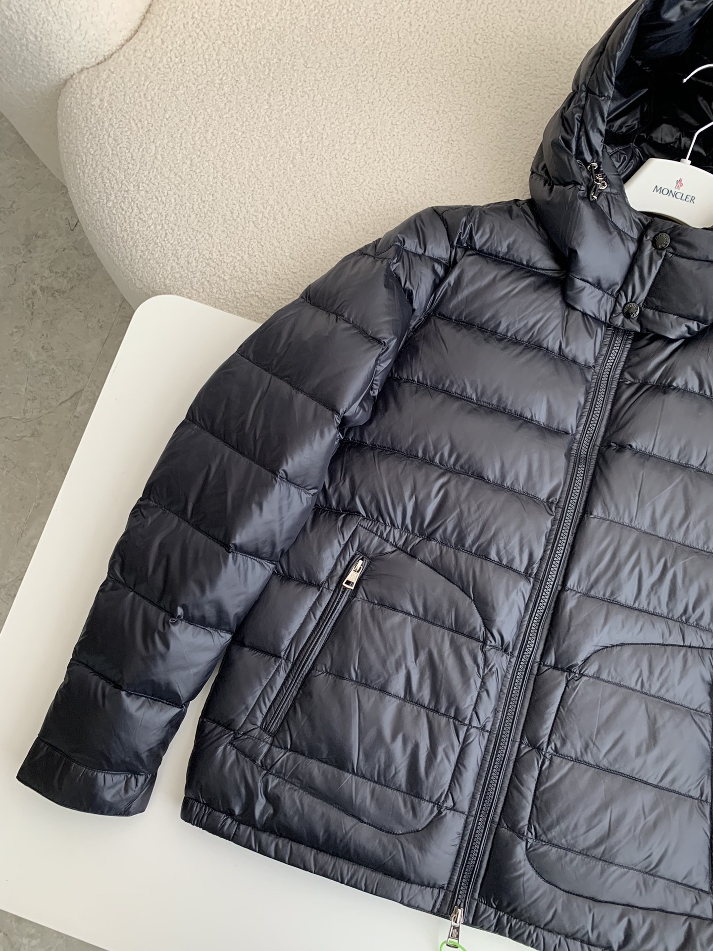 【#3670】Moncler Short men's down jacket