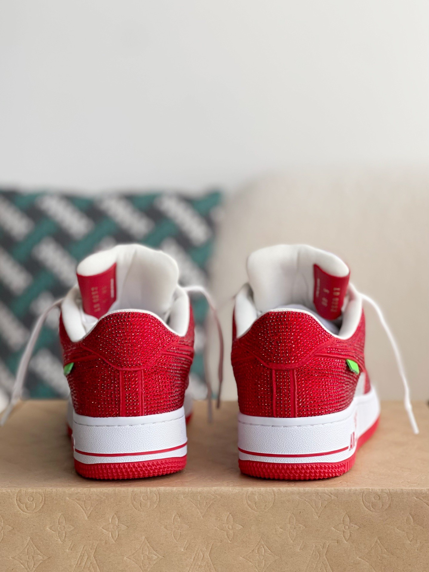 LOUIS VUITTON x NIKE AIR FORCE 1 SNEAKER