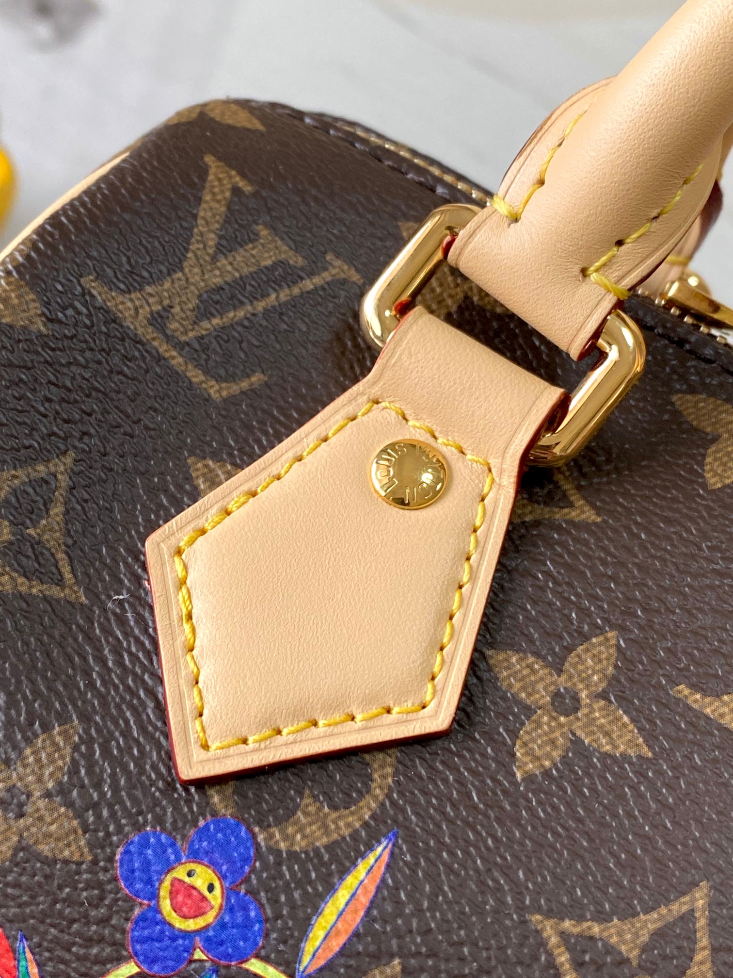 LOUIS VUITTON x Takashi Murakami Speedy Bandoulière 20 Handbag/Top Quality M14175