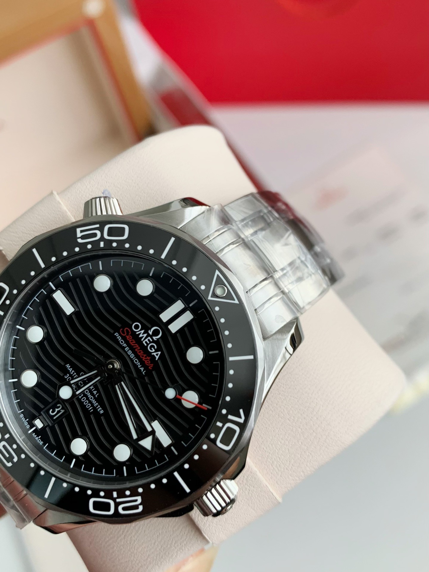 【#3655】Omega Seahorse Series 300-meter dive wristwatch,43.5mm