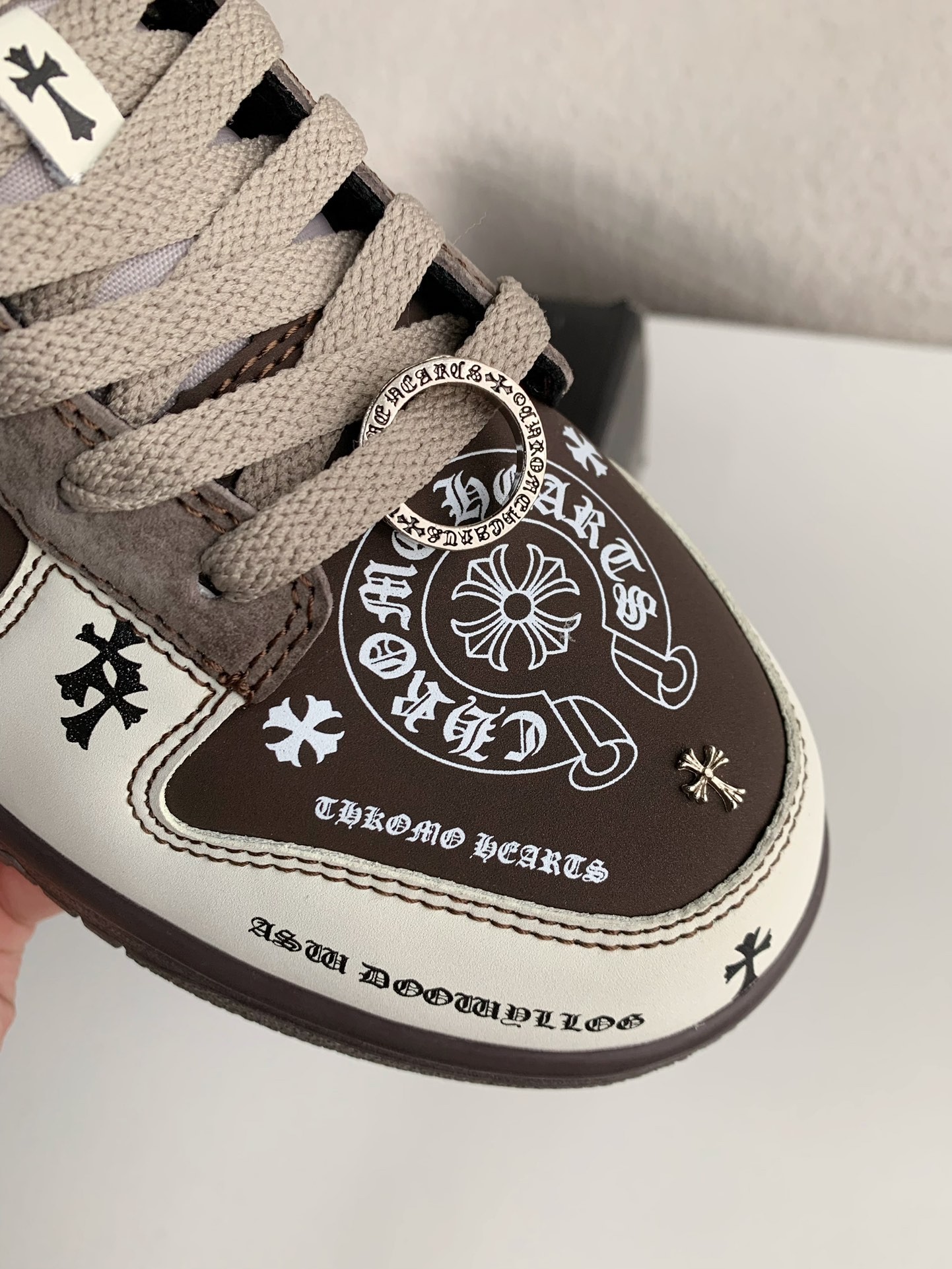【#2804】Chrome Hearts x Nike Dunk Low Sneakers
