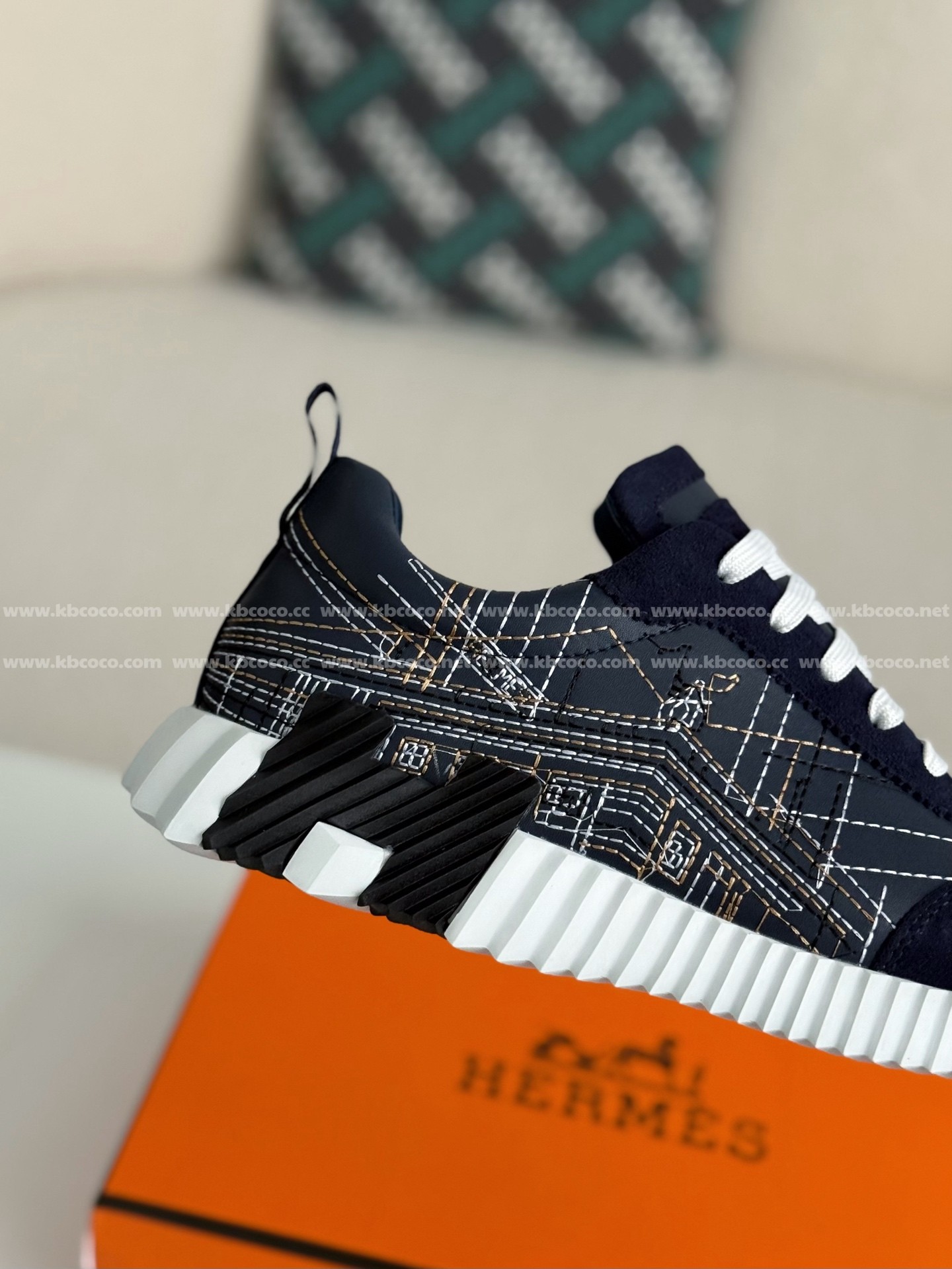 【#5423】Hermès Department Sneakers