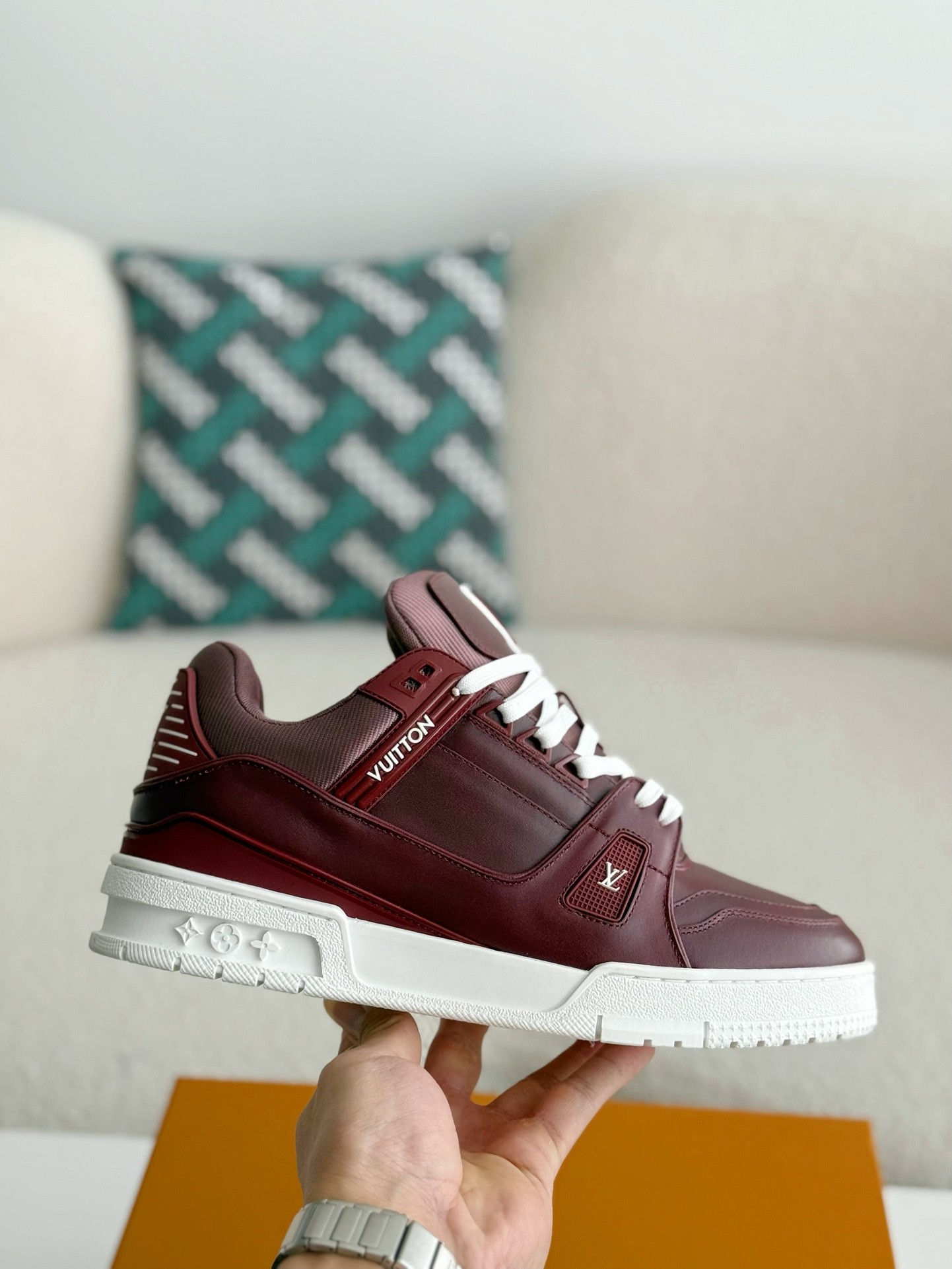 [#3741」 LOUIS VUITTON TRAINER SNEAKERS