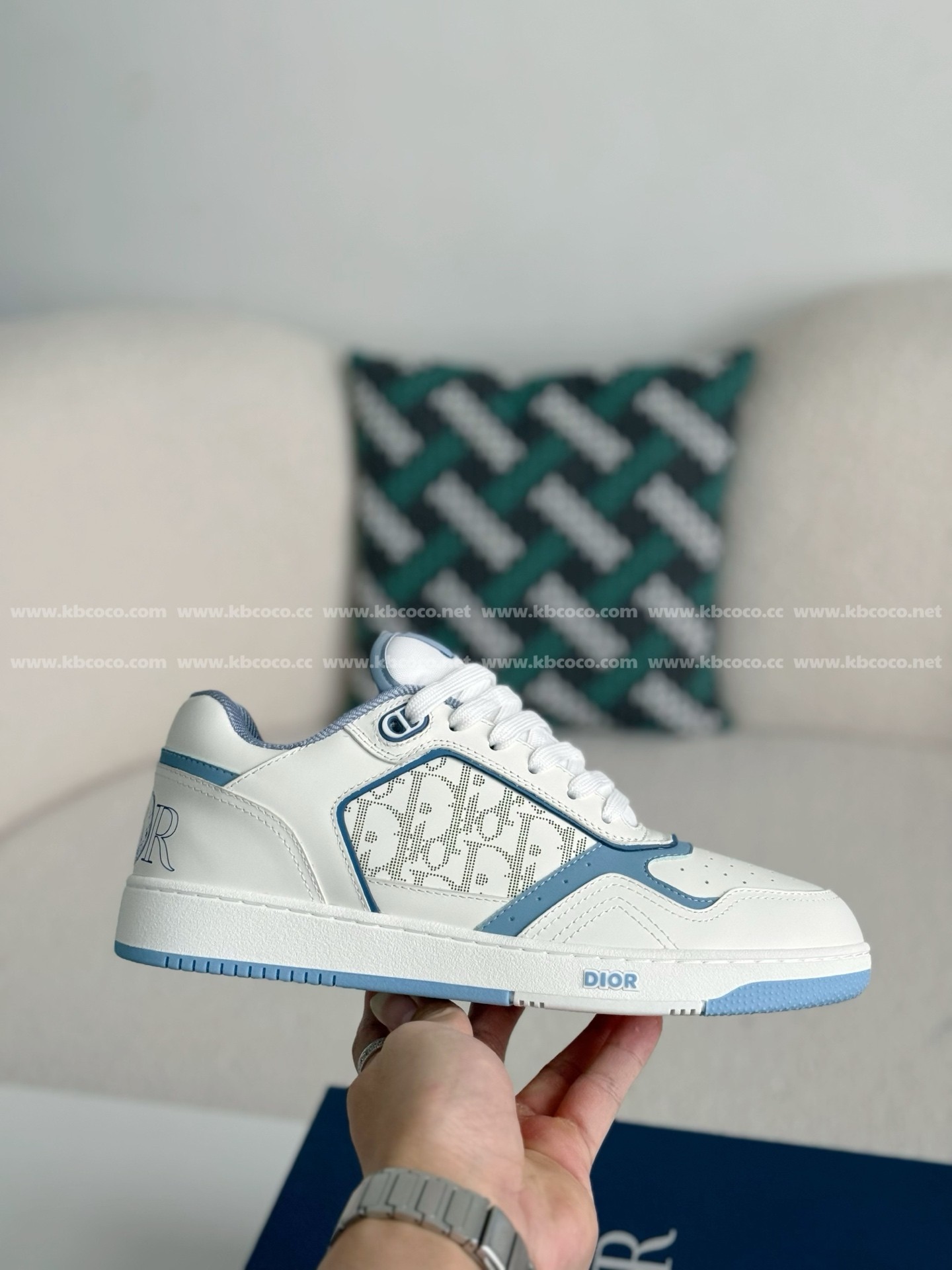 【#5166】 DIOR B27 UPTOWN LEATHERSHOES