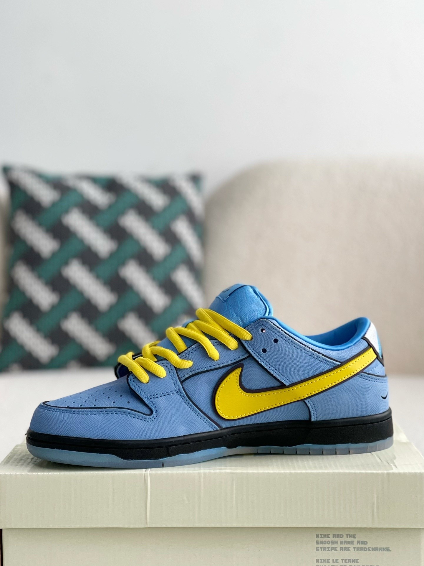 【#3605】 Nike Dunk x Powerpuff GirlsSB Joint The Powerpuff Girls Casual sneakers