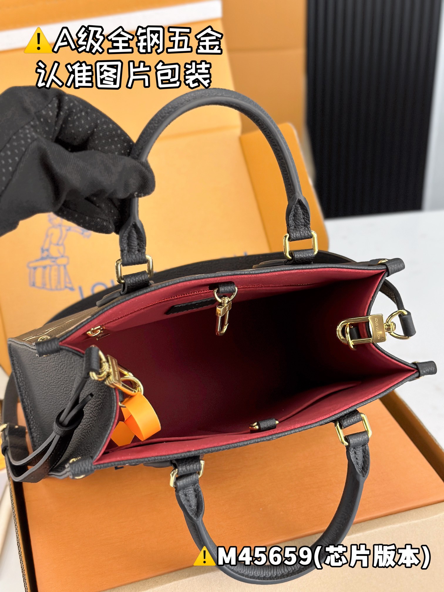 LOUIS VUITTON ONTHEGO PM Handbag/Top Quality M46647