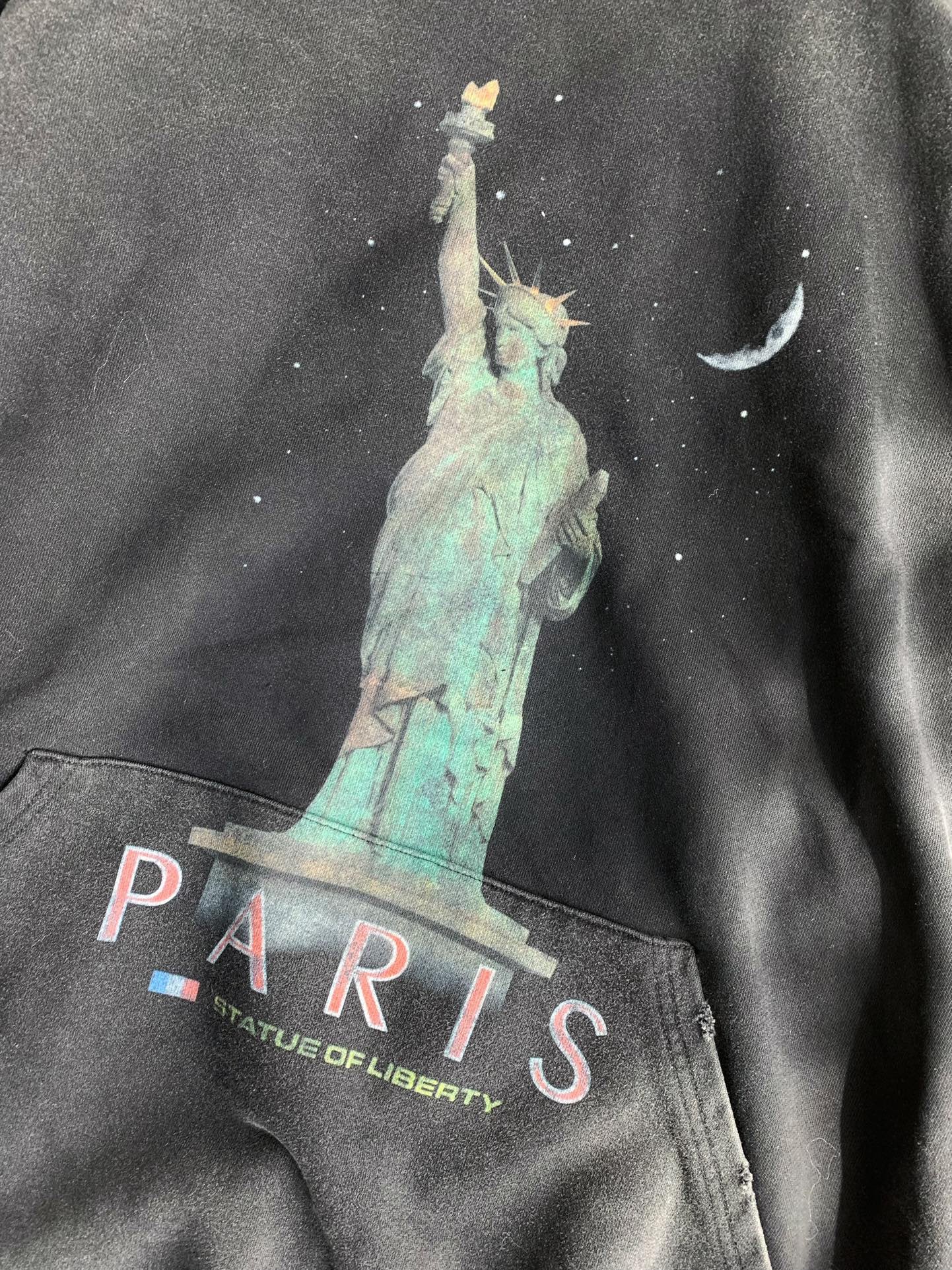 Balenciaga print hoodie