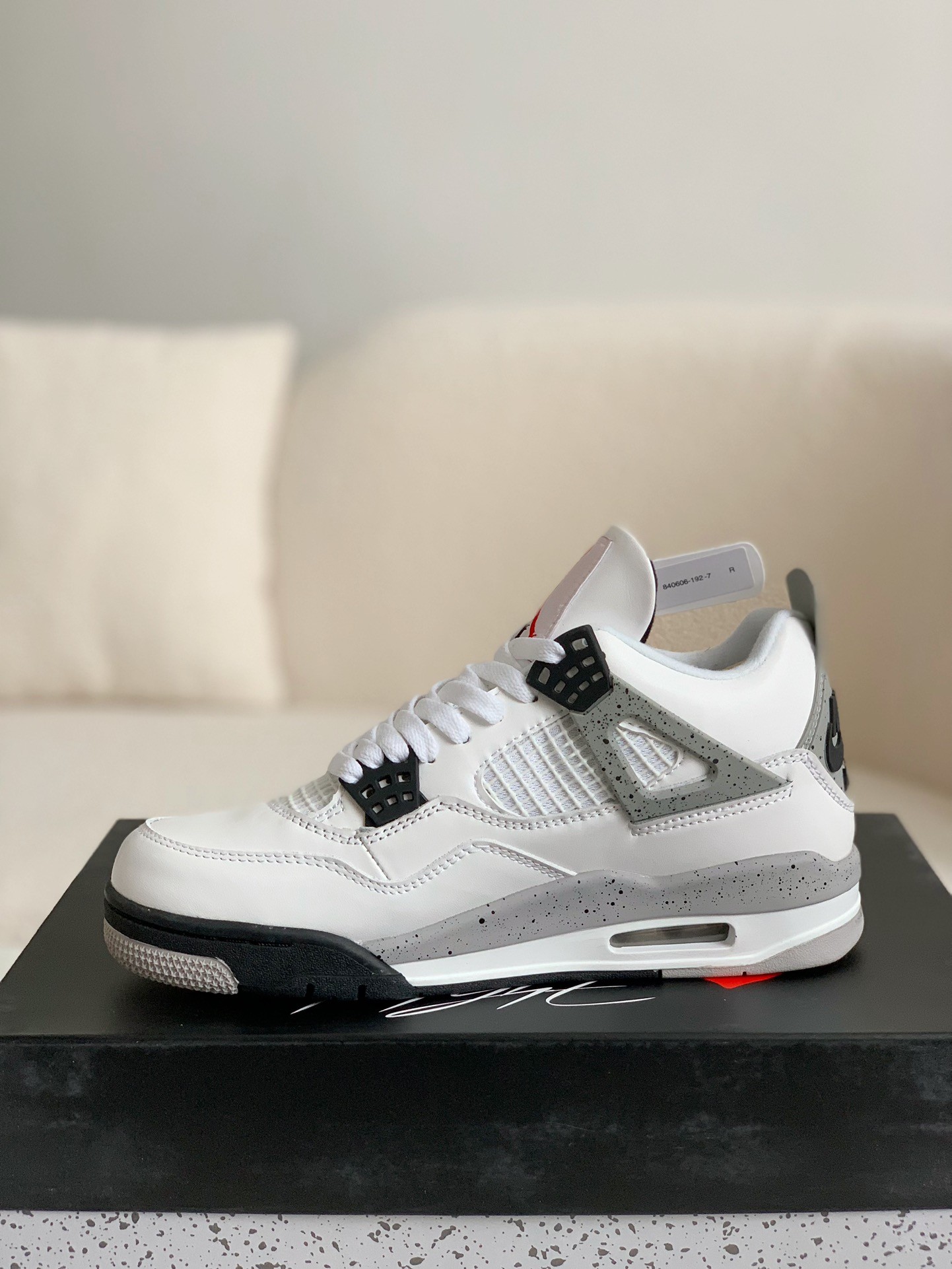 Jordan 4 Aj4 Sneakers Retro Oreo