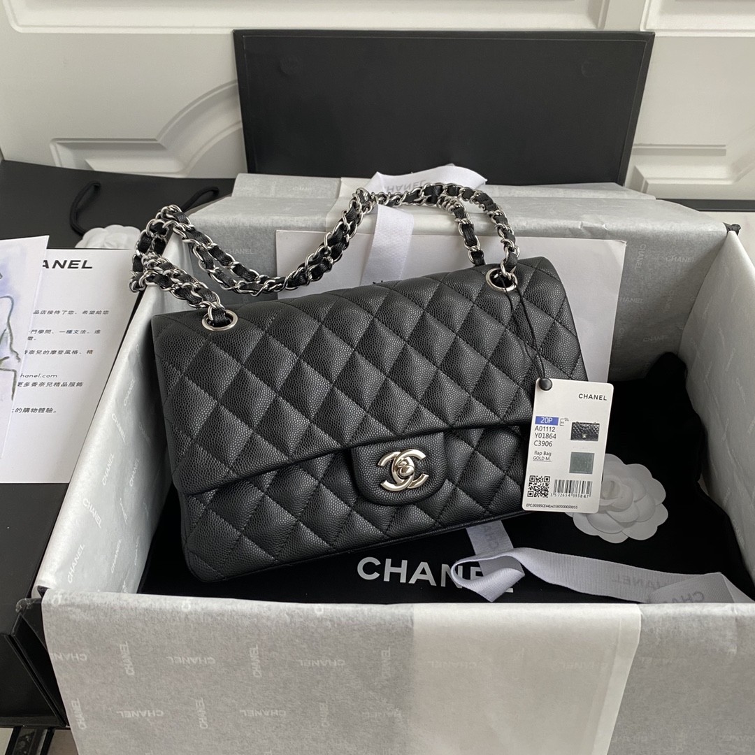 Chanel Classic Flap Bag A01112, Top Quality, Medium