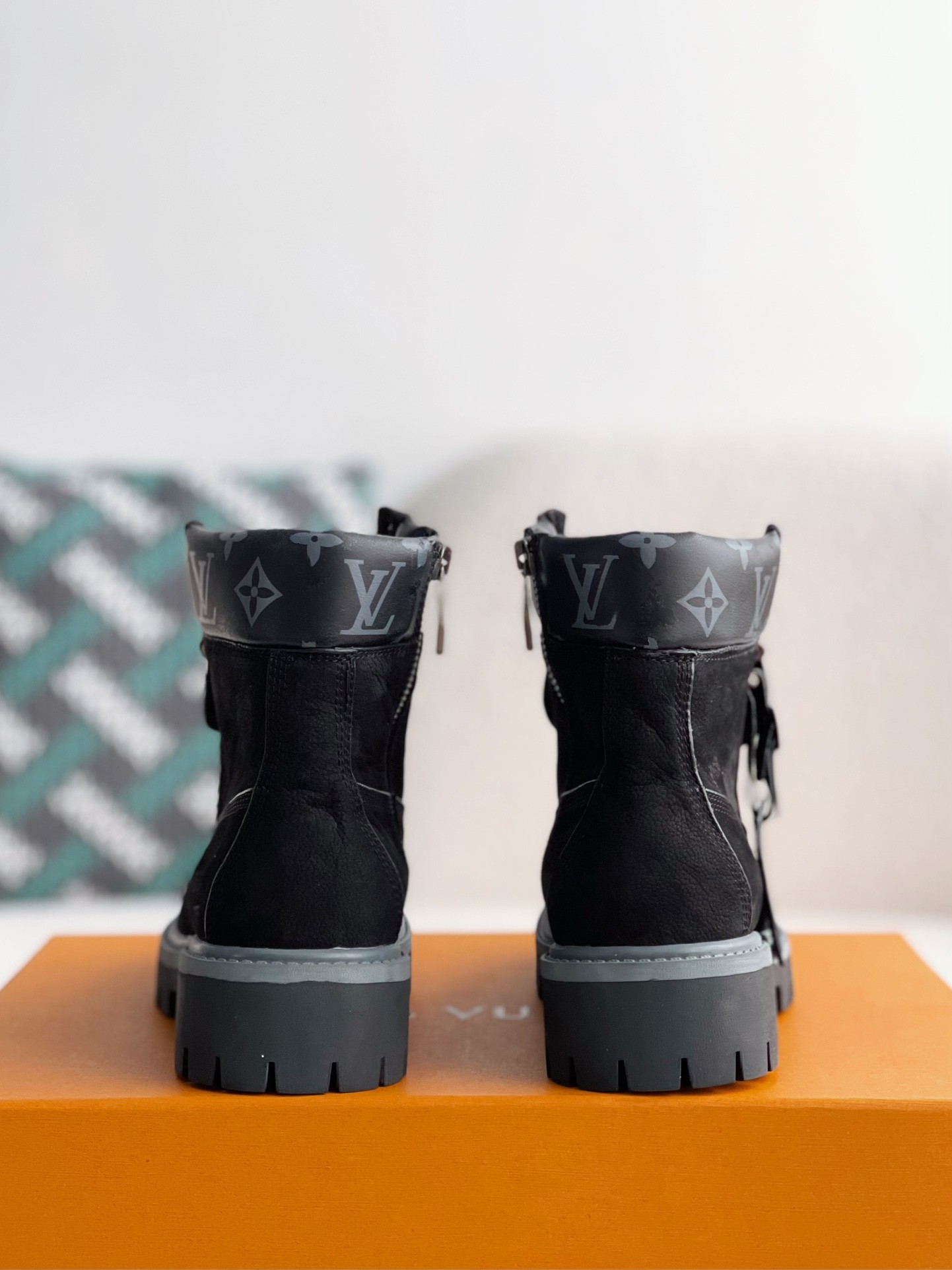 louis vuitton & timberland Martin boot