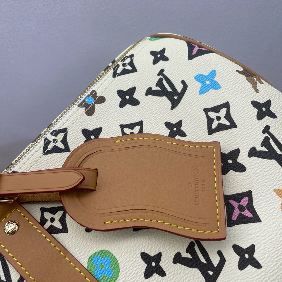 LOUIS VUITTON LV X Tyler The Creator keepall 45 Travel bag/top quality M25233